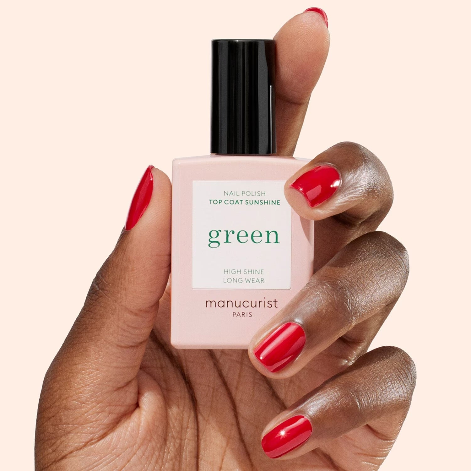 Green Top Coat Sunshine - High-Quality Nail Polish for Long-Lasting Shine | Perfect for Manicures, Pedicures & Nail Art | Salon & Home Use