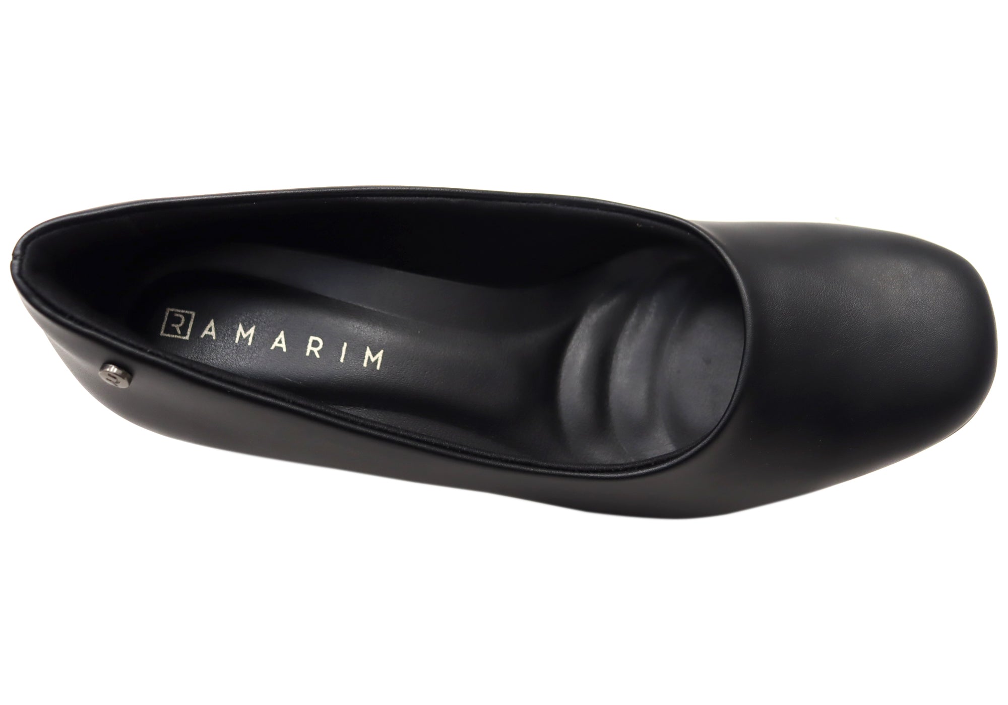 Ramarim Wendy Women's Comfortable Heels - Brazilian Made Leather Pumps for Work, Office & Special Occasions