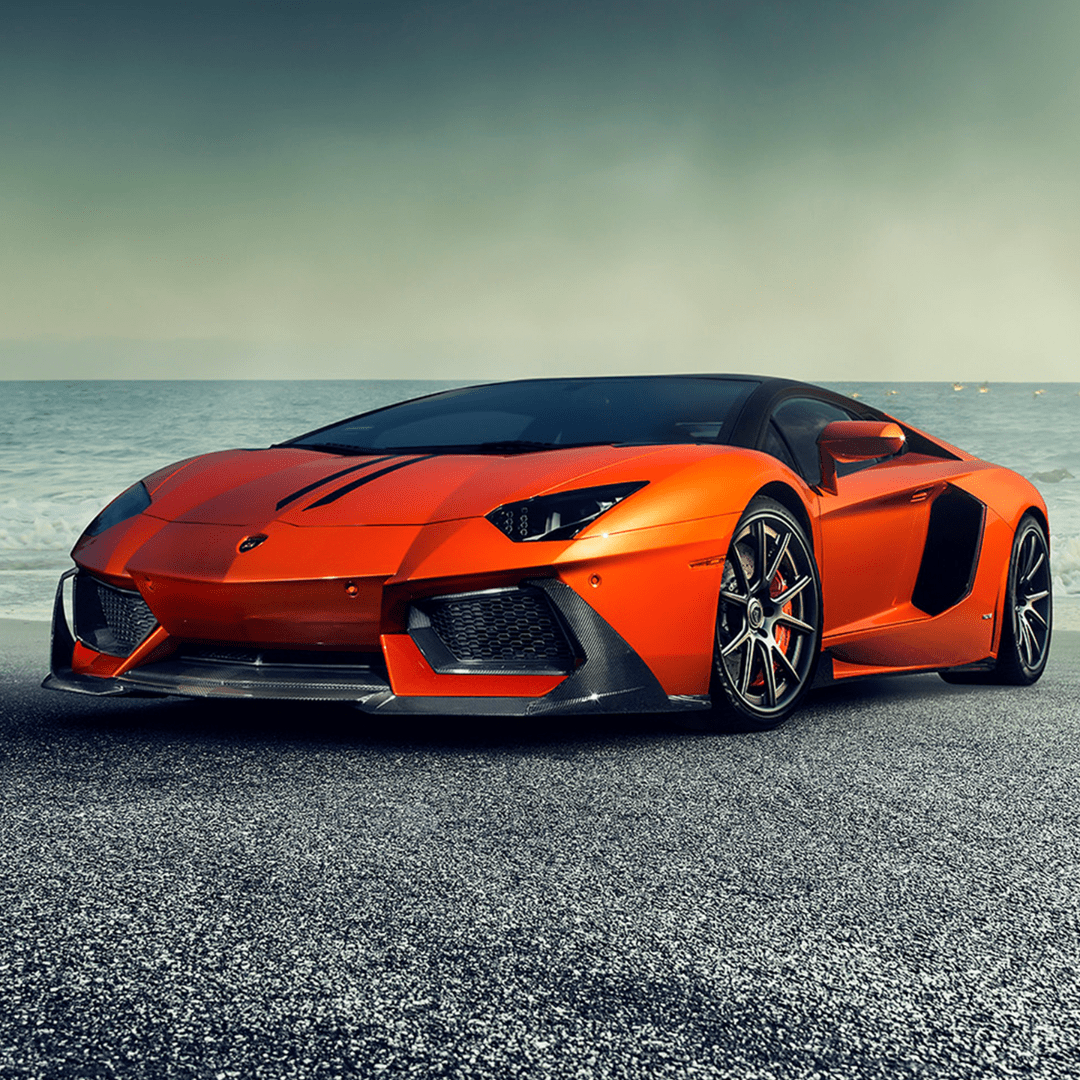 Lamborghini Aventador Zaragoza Edition Carbon Fiber Front Spoiler Lip - High Performance Aero Upgrade for Track & Street Racing