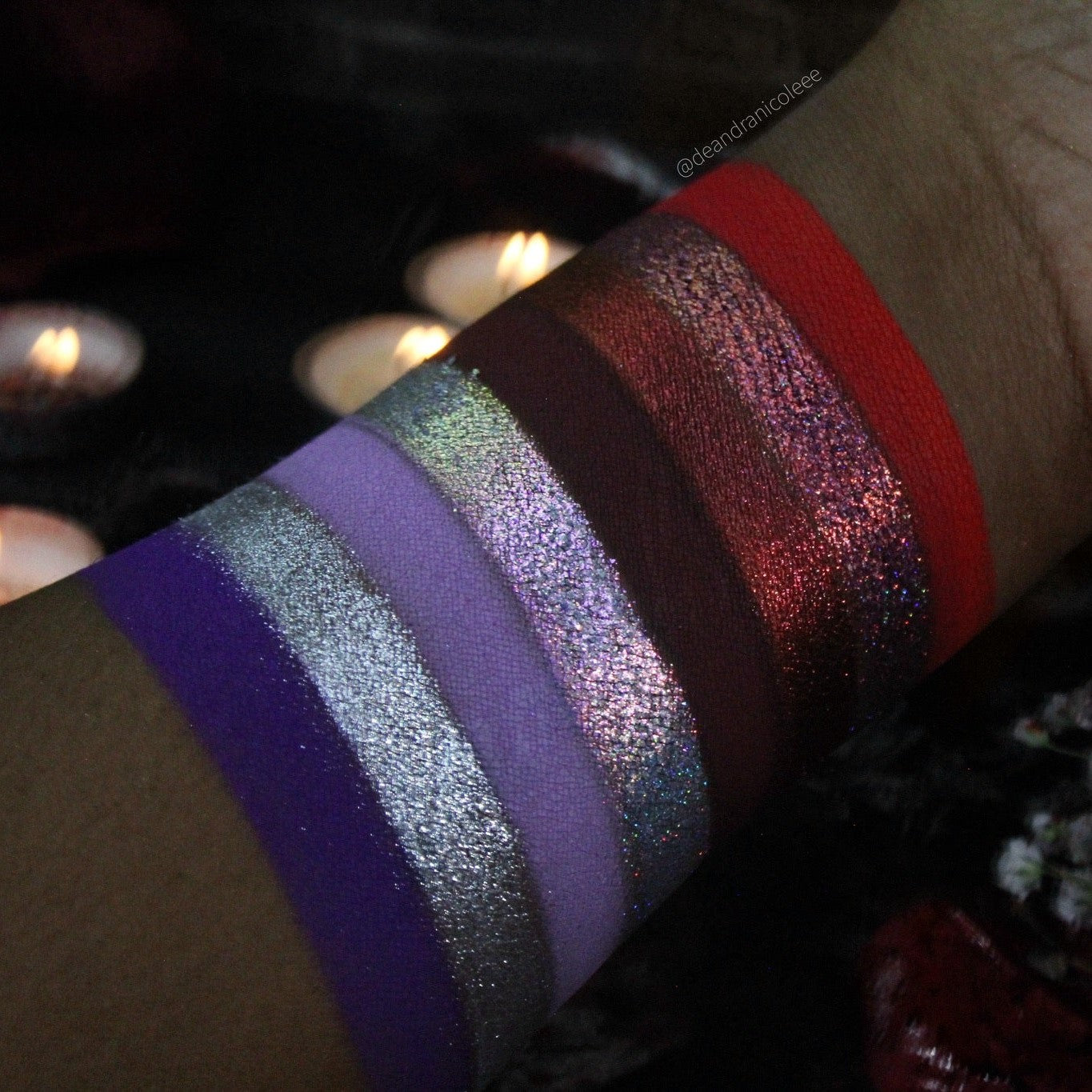 Vamp Eyeshadow Palette - 12 Highly Pigmented Matte & Shimmer Shades for Stunning Eye Makeup Looks | Perfect for Halloween, Cosplay & Night Out Makeup