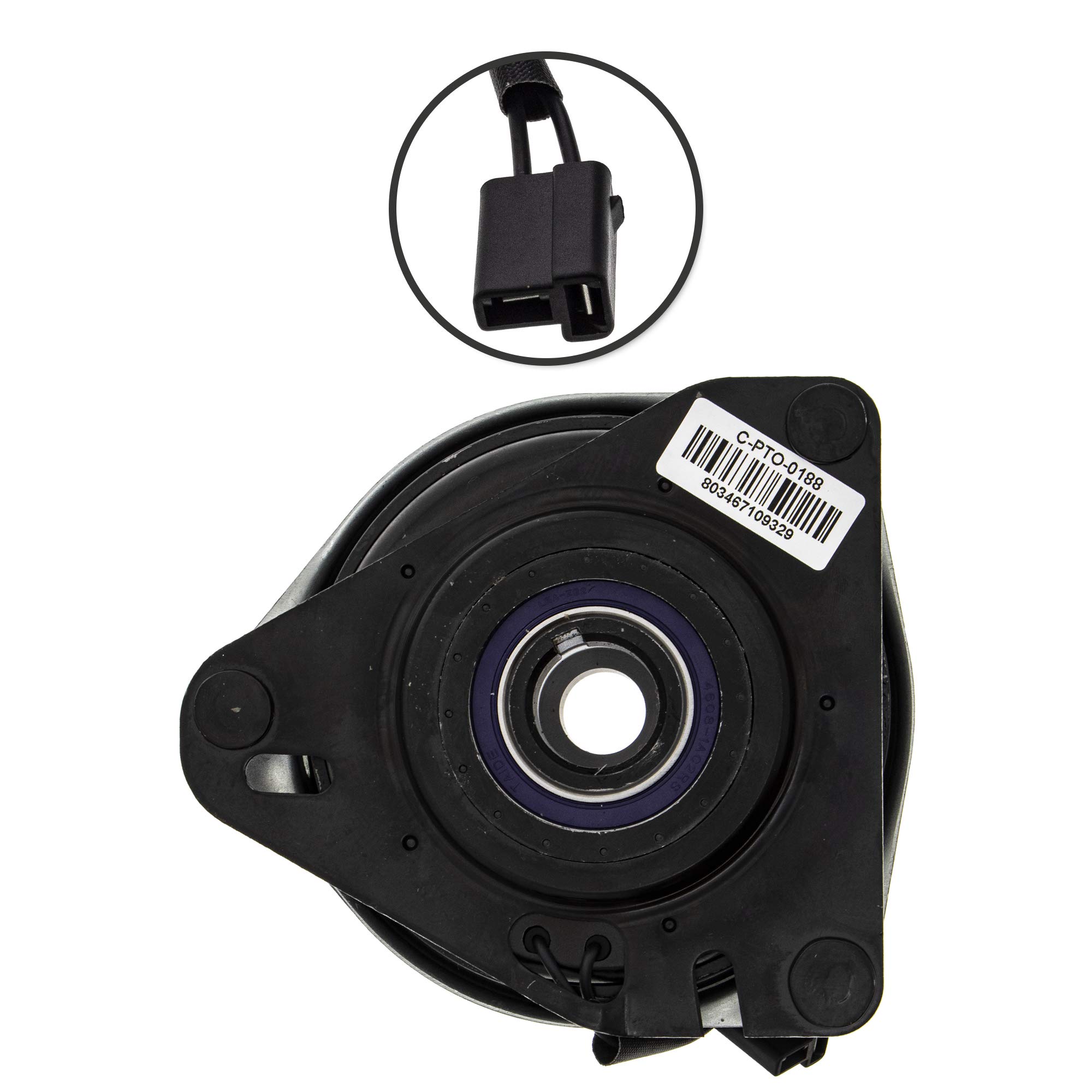 8TEN PTO Clutch Replacement for John Deere 345 GX345 Tractor - Compatible with AM131779, MA-GT-JD23BF, B1XT0411, MA-GT-JD23, MA-GT-JD238F - Durable Power Take-Off Clutch for Lawn Mowing and Agricultural Use