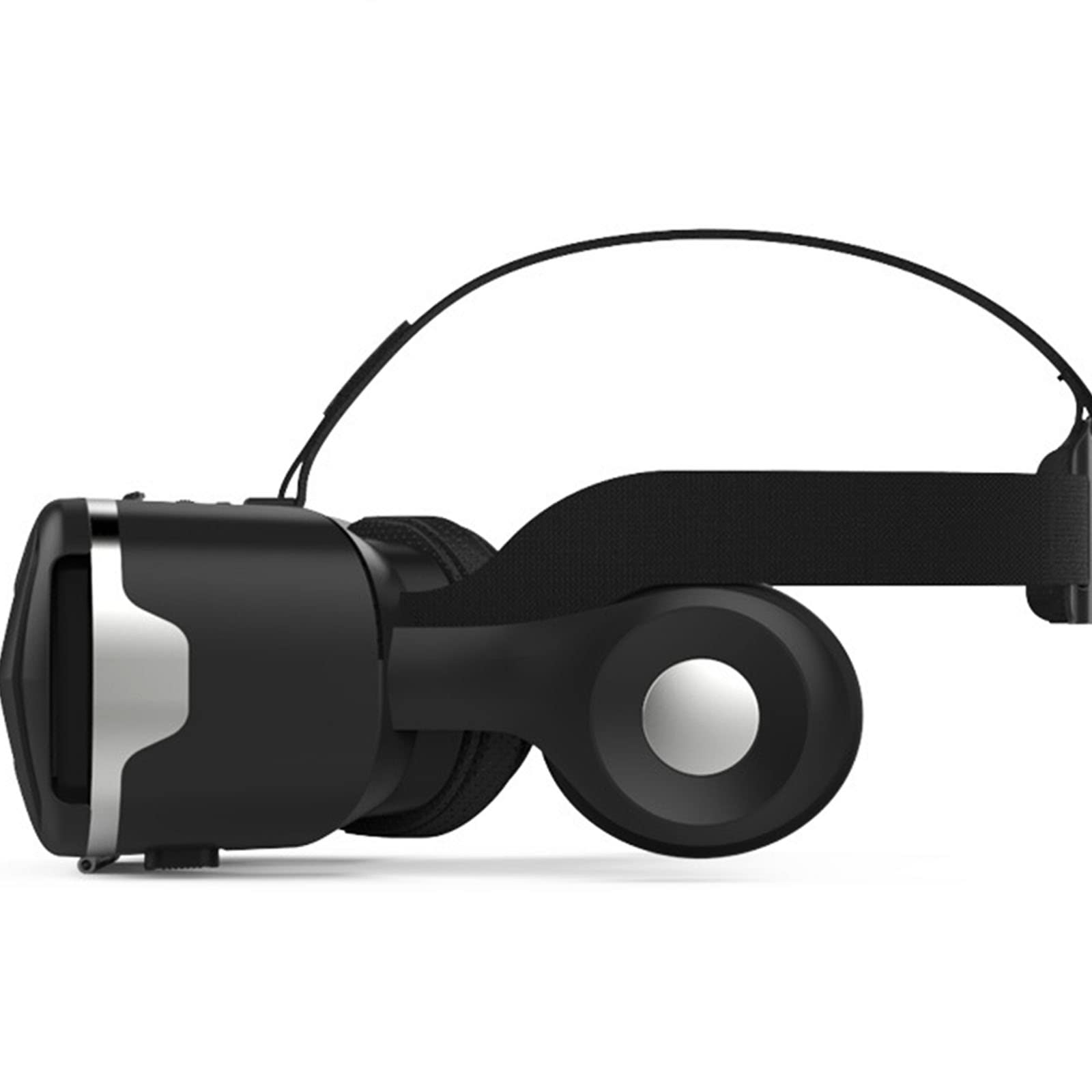 3D VR Headset with Adjustable Game Controller - Compatible with iPhone & Android 4.7-6.53 Inch Phones - Virtual Reality Glasses for Gaming, Movies & Immersive Experiences