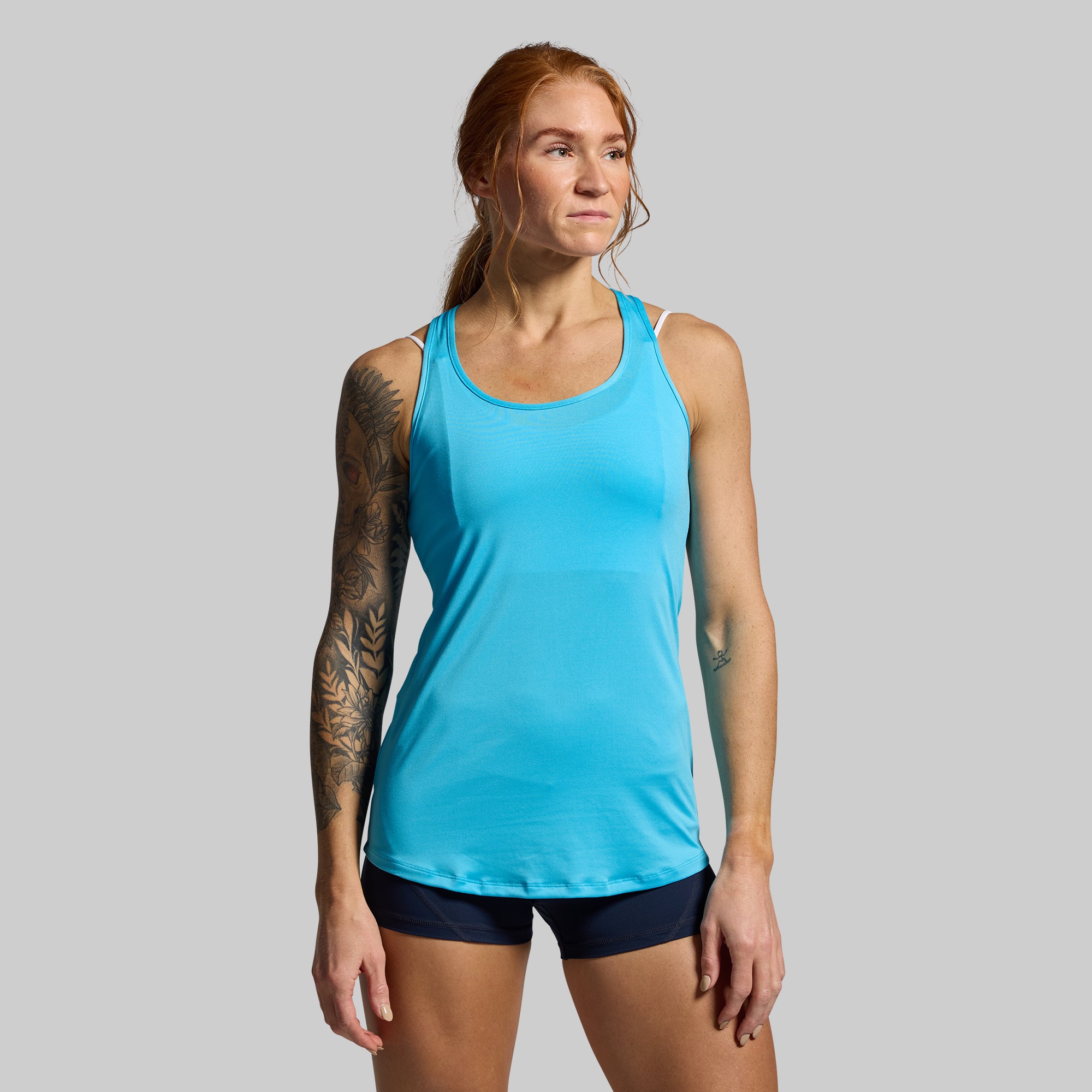 Your Staple Tank Top (Aquarius) - Women's Basic Cotton Casual Shirt for Everyday Wear | Perfect for Summer, Layering & Yoga