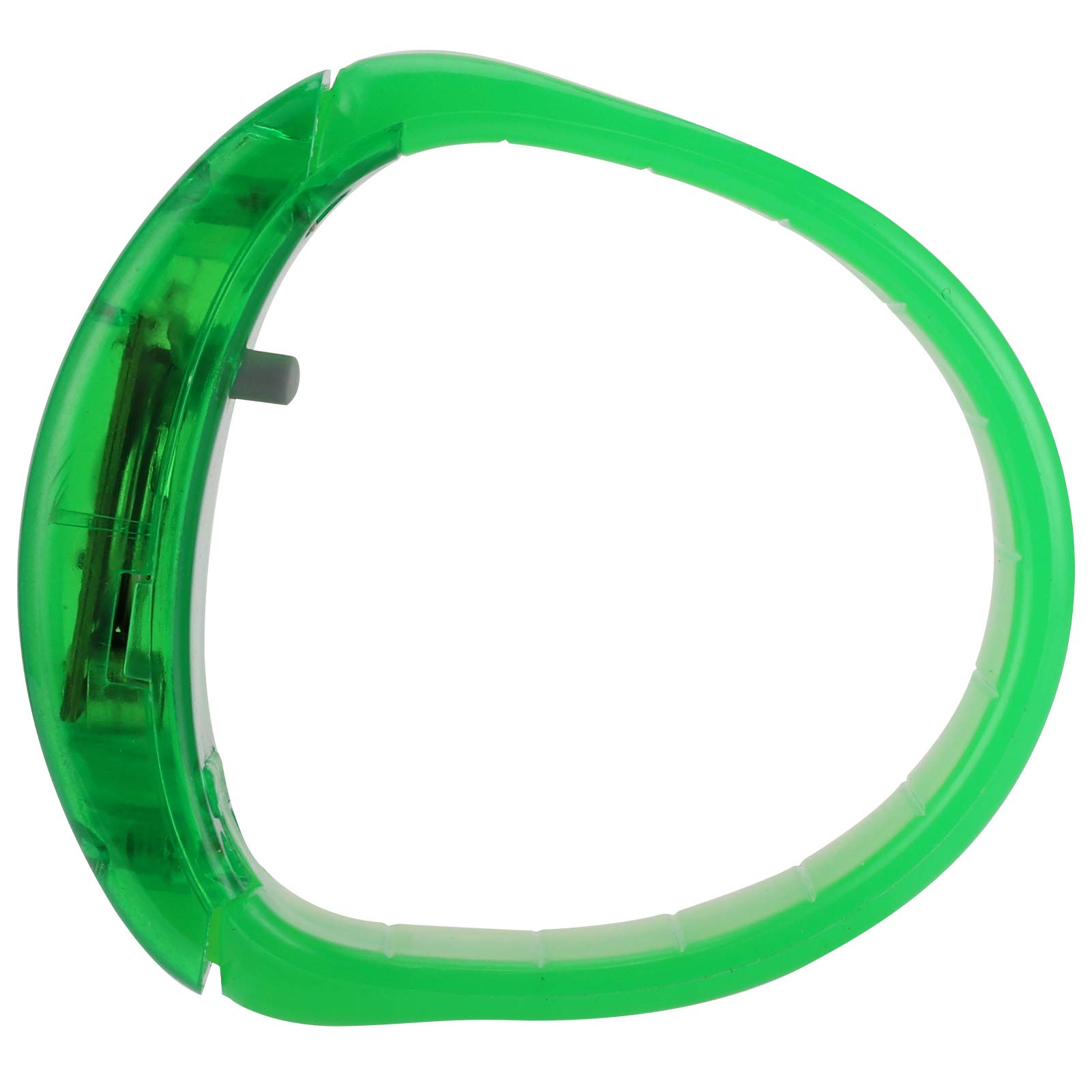 01 LED Wristband - Night Running Safety Bracelet with Voice Activation & Flashing Lights | Soft, Adjustable Glow Band for Concerts, Bars, Raves, Festivals & Outdoor Activities
