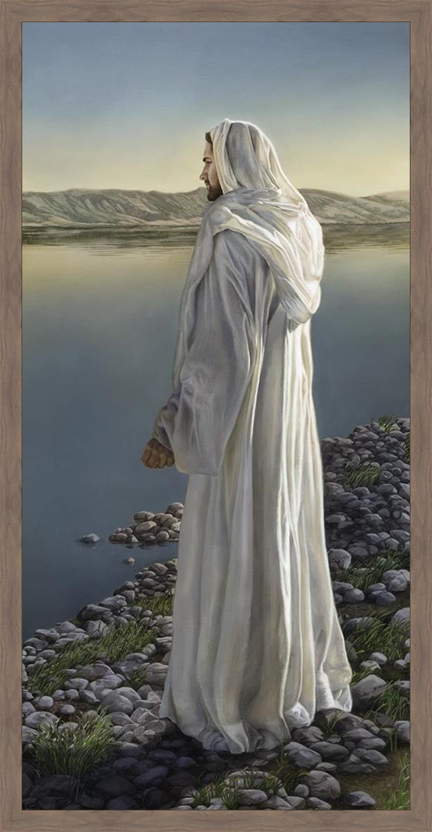 Come Follow Me Large Wall Art - Inspirational Christian Home Decor for Living Room, Bedroom & Office - Perfect Gift for Religious Families