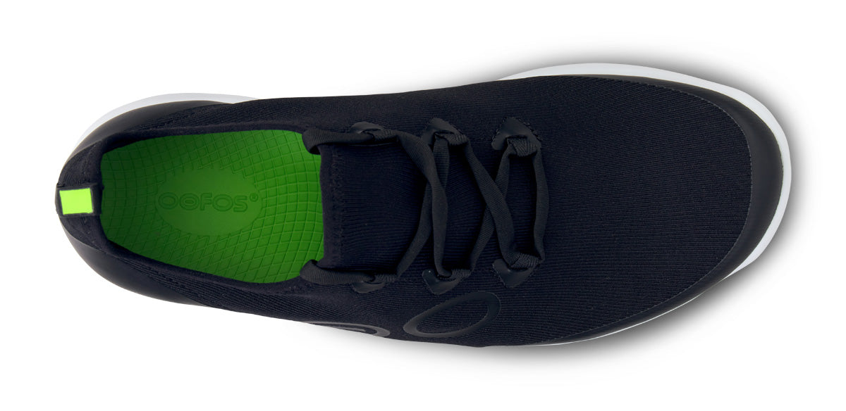 Men's OOmg Sport LS Low Shoe - White & Black | Lightweight Running Shoes for Men | Perfect for Gym, Jogging & Casual Wear