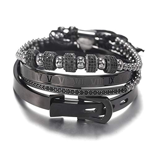 00-Roman 4PCS Set - Black