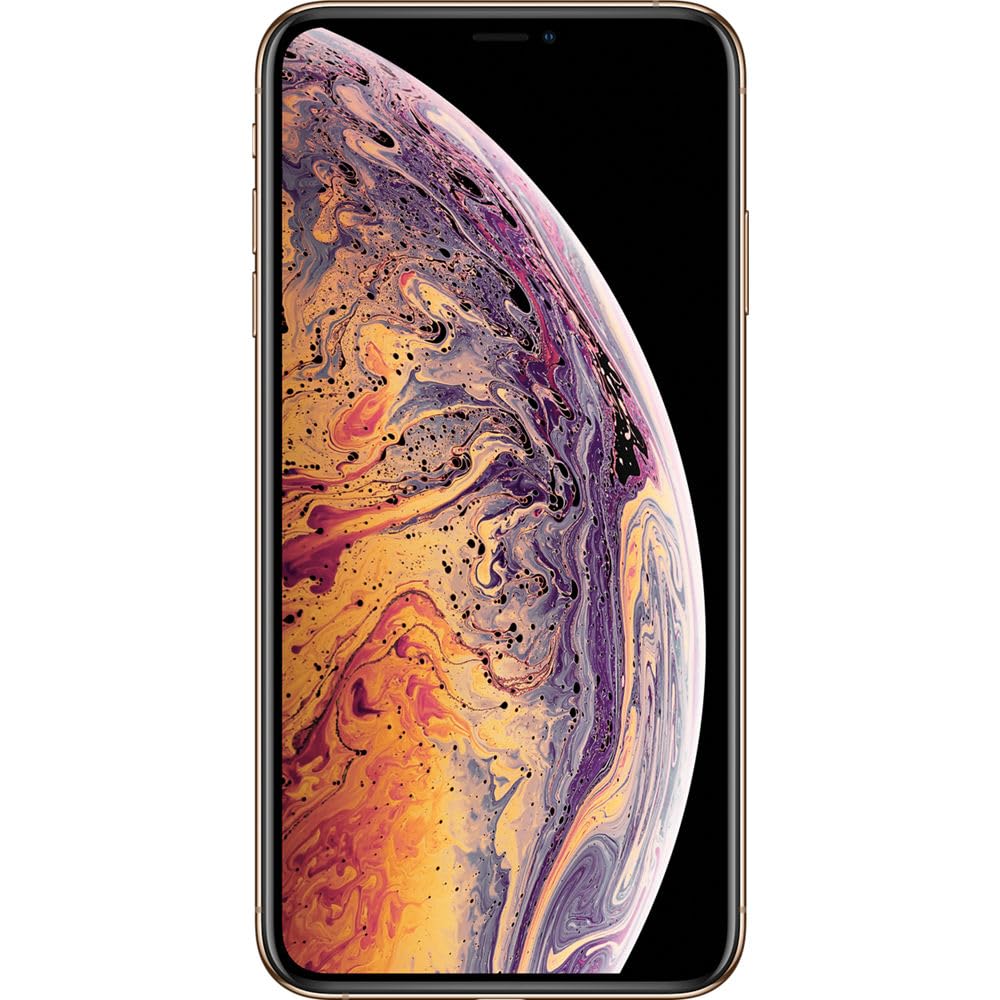 Refurbished Apple iPhone XS Max 512GB Unlocked Smartphone - Gold (US Version) | Premium Renewed iPhone for Work, Travel & Daily Use