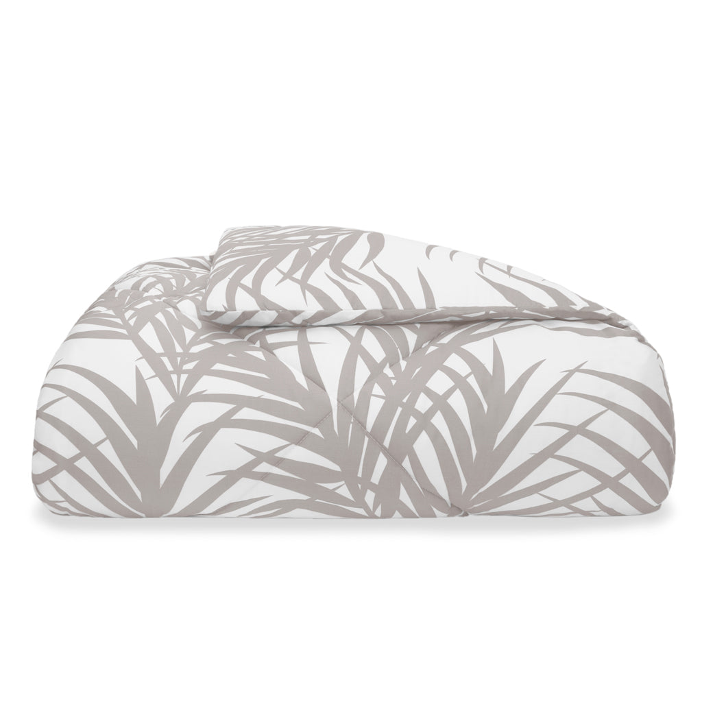 Laguna Dove Grey Comforter Set - Soft & Breathable Bedding for All Seasons - Perfect for Master Bedroom, Guest Room & Dorm Decor