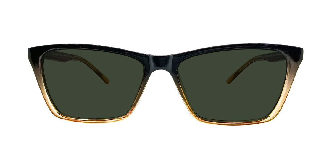 Stylish Cafe Latte Sunglasses S2862 - Trendy UV Protection Shades for Women & Men, Perfect for Beach, Driving & Outdoor Activities