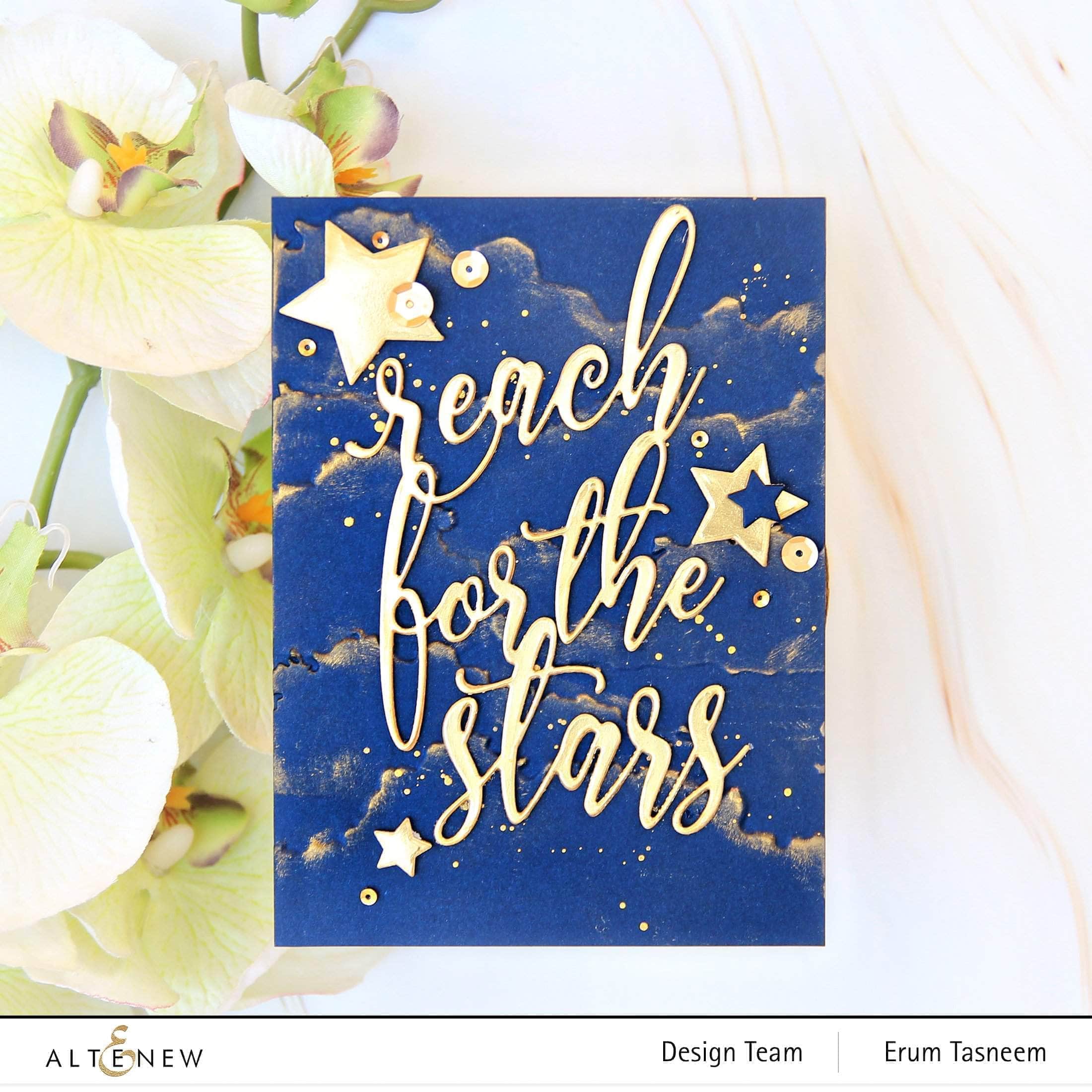 Reach for the Stars Die Set - Premium Metal Crafting Dies for Scrapbooking & Card Making - Perfect for DIY Projects, Paper Crafts, and Home Decor