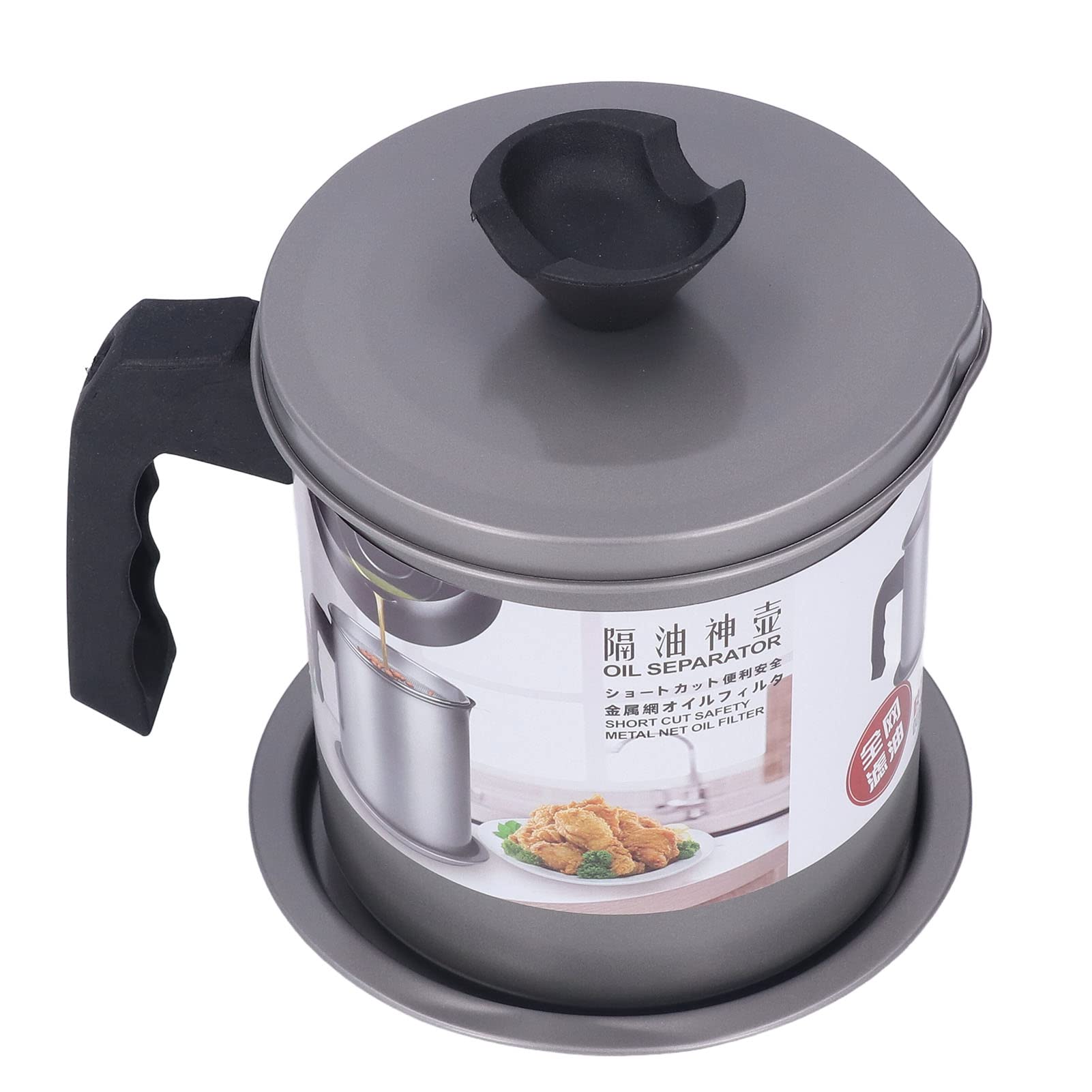 Premium Tgoon Oil Strainer - Stainless Steel Mesh Cooking Oil Filter with Easy Cleaning, Durable & Sturdy Design for Restaurants, Kitchens, Hotels | Perfect for Deep Frying, Salad Dressings & Food Prep