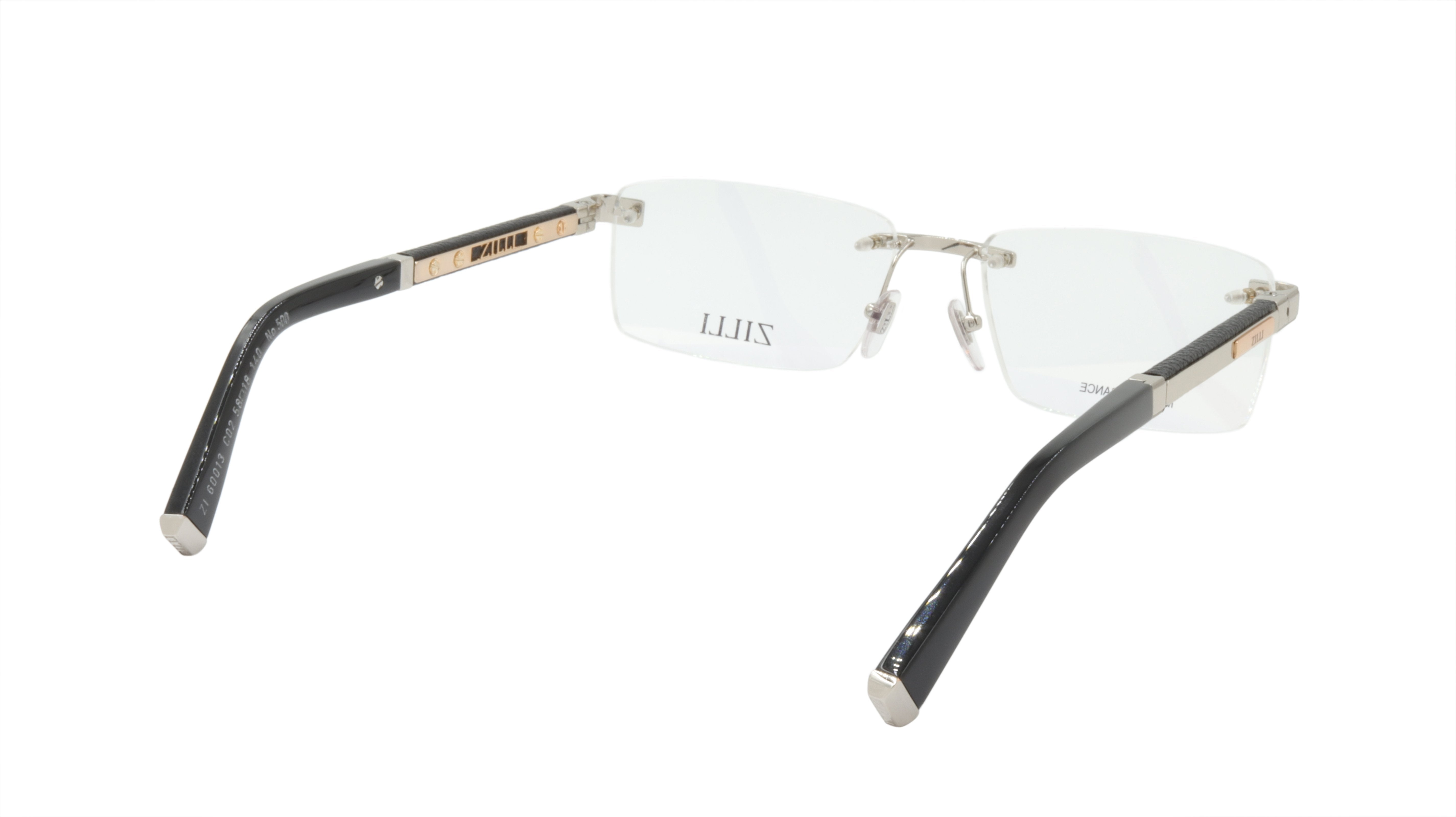 ZILLI Handcrafted Rimless Eyewear - Premium French-Made Glasses with Unique Identifier | Perfect for Fashion & Luxury Lovers