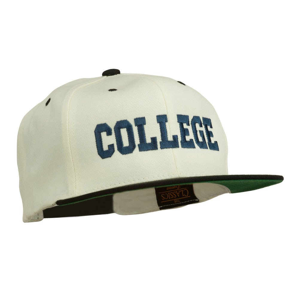 Custom Embroidered Snapback Hats for College - Personalized Logo & Team Caps - Perfect for Sports, Gifts & Campus Life | e4Hats.com