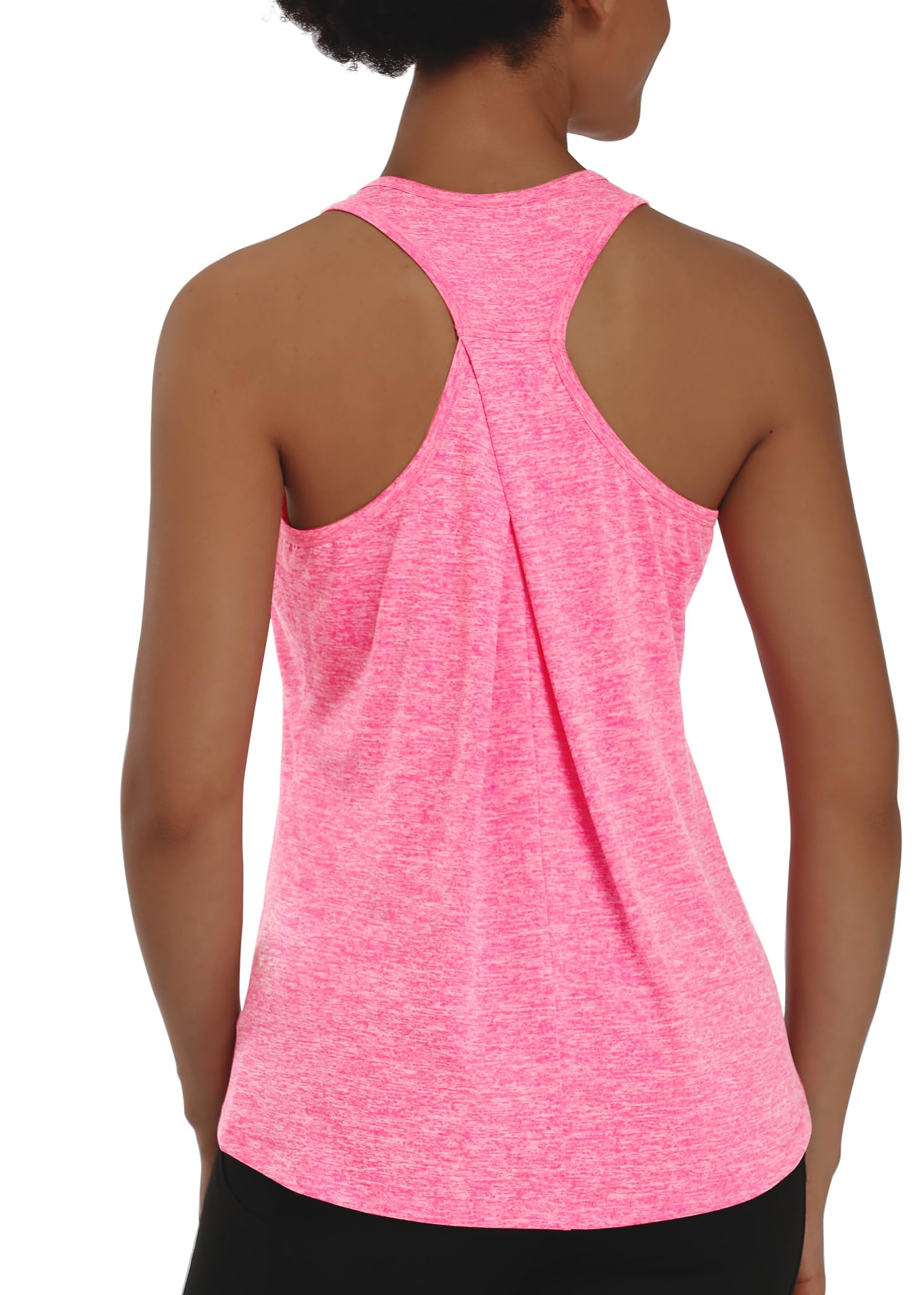 Muzniuer Women's Workout Tops - Sleeveless Yoga Tank Tops for Gym, Running & Fitness - Breathable Racerback Athletic Shirts for Women - Perfect for Yoga, Pilates & Cardio Workouts