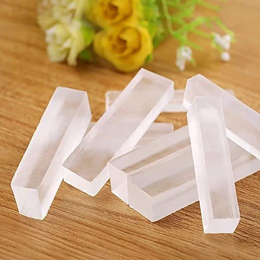 Polaris Fox 500gm Clear Melt & Pour Soap Base for Handmade Soap Making - Gentle for Face, Hands & Body - Perfect for DIY Skincare, Gifts & Home Spa Treatments