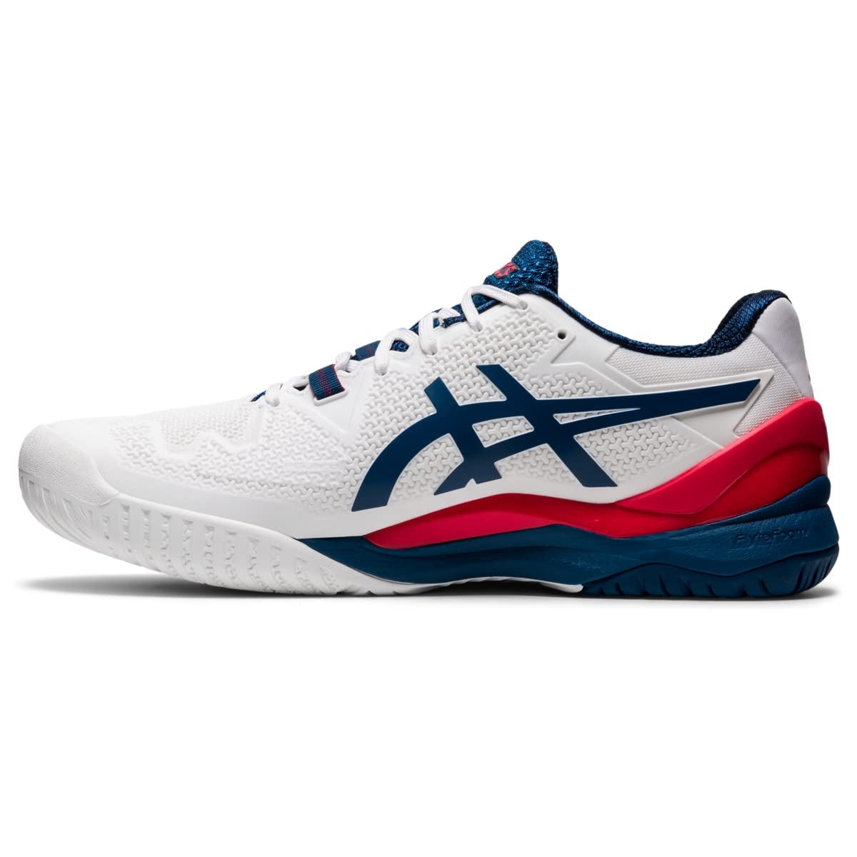 ASICS Men's GEL-Resolution 8 Tennis Shoes - Lightweight Cushioned Court Sneakers for Stability & Durability | Perfect for Competitive Play & Training Sessions