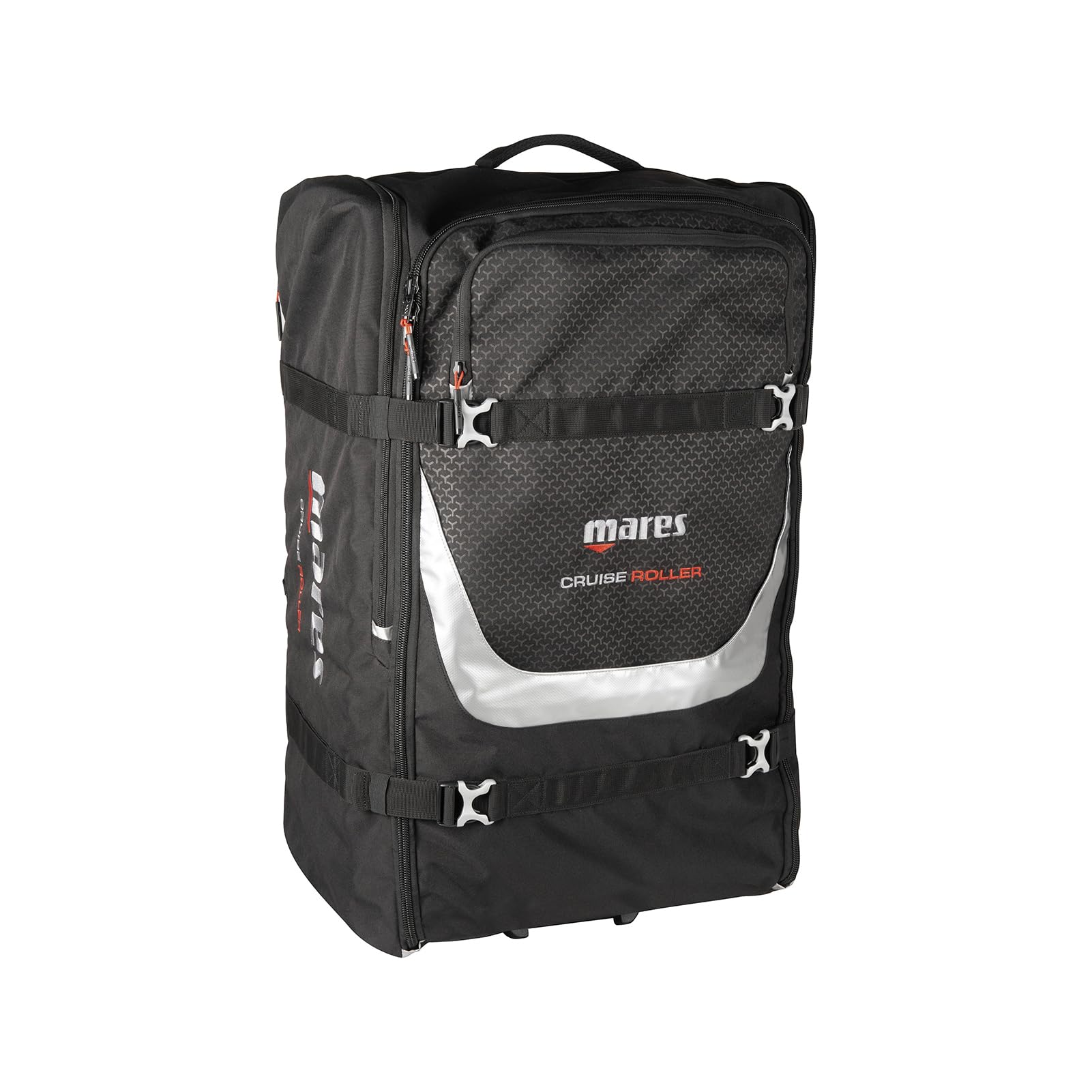 Mares Cruise Backpack Roller - 128L Foldable Wheeled Diving Gear Luggage with Shoulder Straps for Scuba Travel & Airports | Perfect for Dive Trips, Water Sports & Adventure Travel