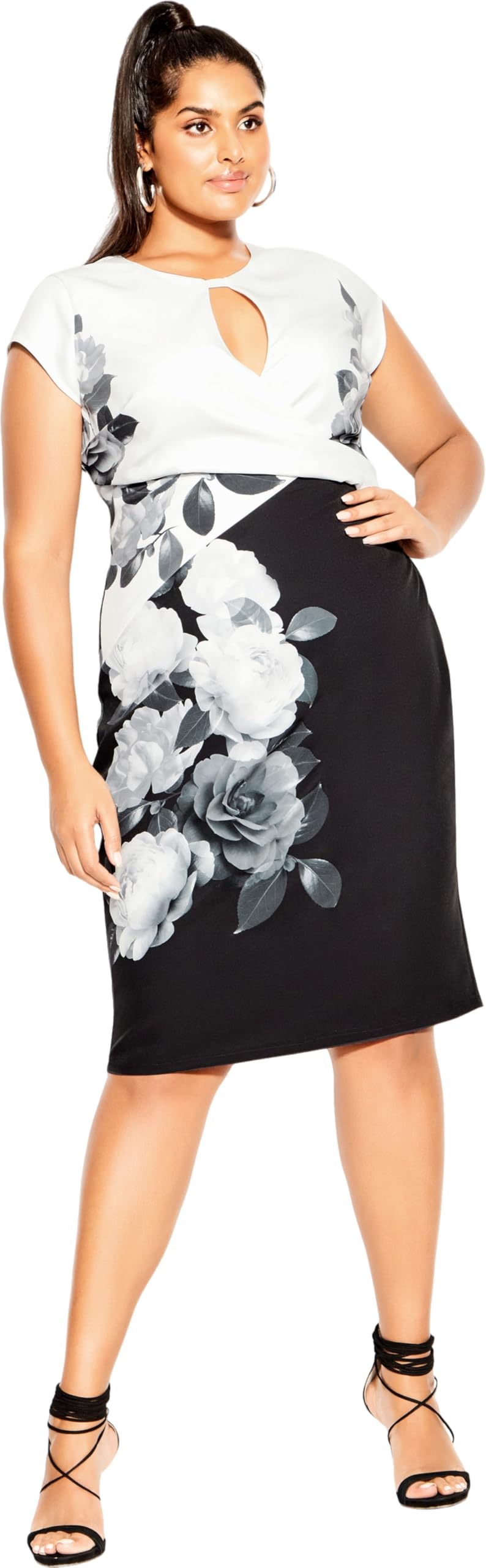 Women's Erin Dress - Elegant Flowy Midi Dress for Casual & Office Wear | Perfect for Summer, Date Nights & Special Occasions