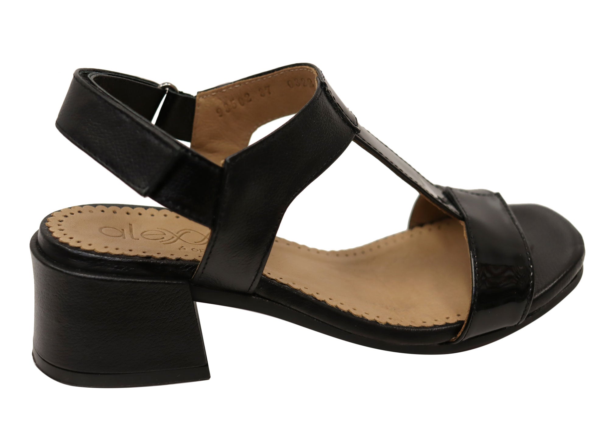 Opananken Ranni Women's Comfortable Leather Mid Heel Sandals - Stylish & Supportive for Work, Weddings & Summer Outings