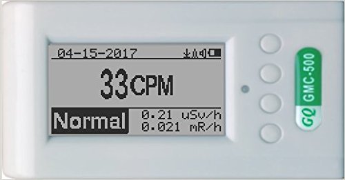 GQ GMC-500-RPS Portable Nuclear Radiation Detector with Extendable Probe - Monitor Alpha, Beta, Gamma & X-Ray for Home Safety, Industrial Use & Emergency Preparedness