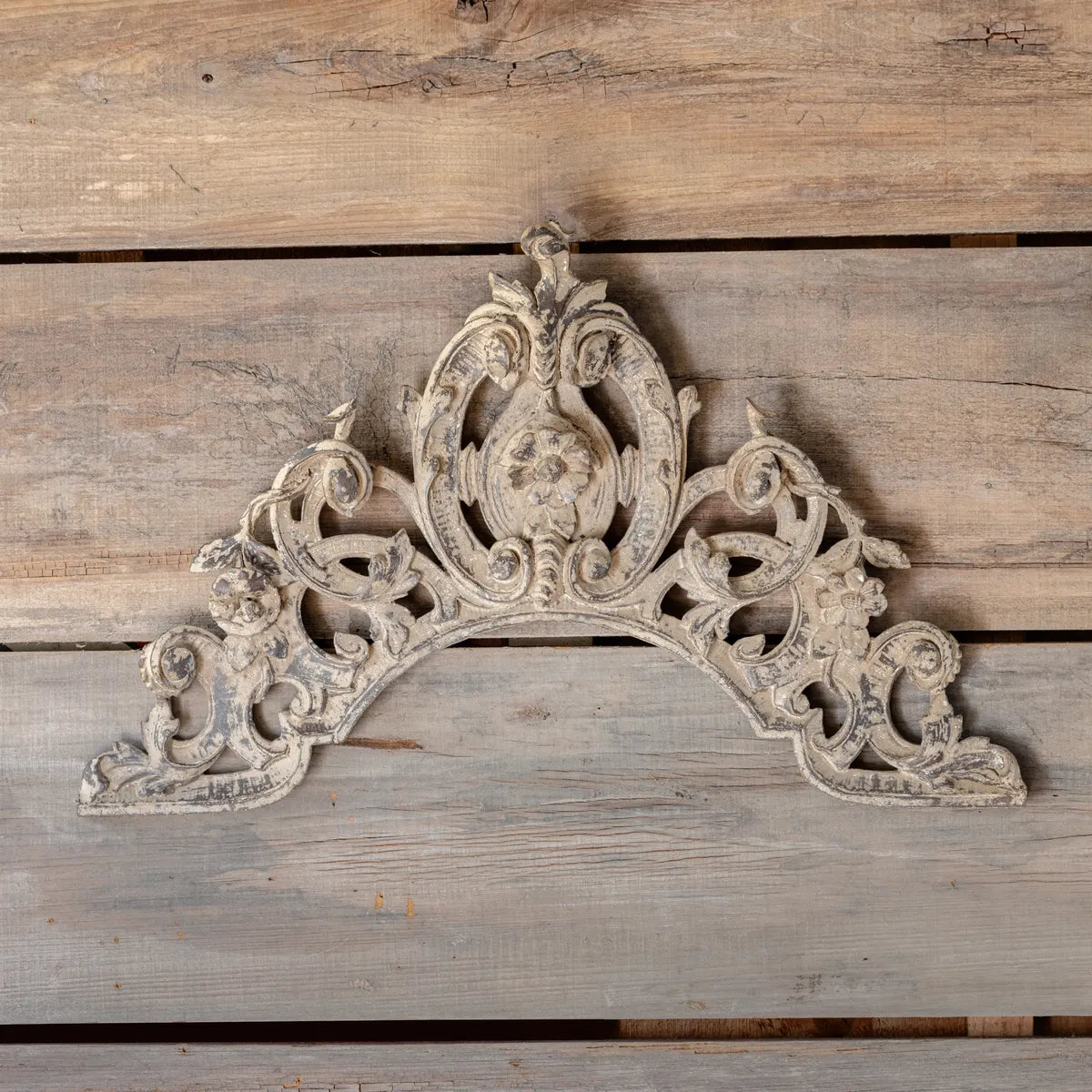 Vintage Distressed Architectural Arch Relic - Antique Home Decor for Rustic Farmhouse, Industrial Loft & Gothic Revival Interiors