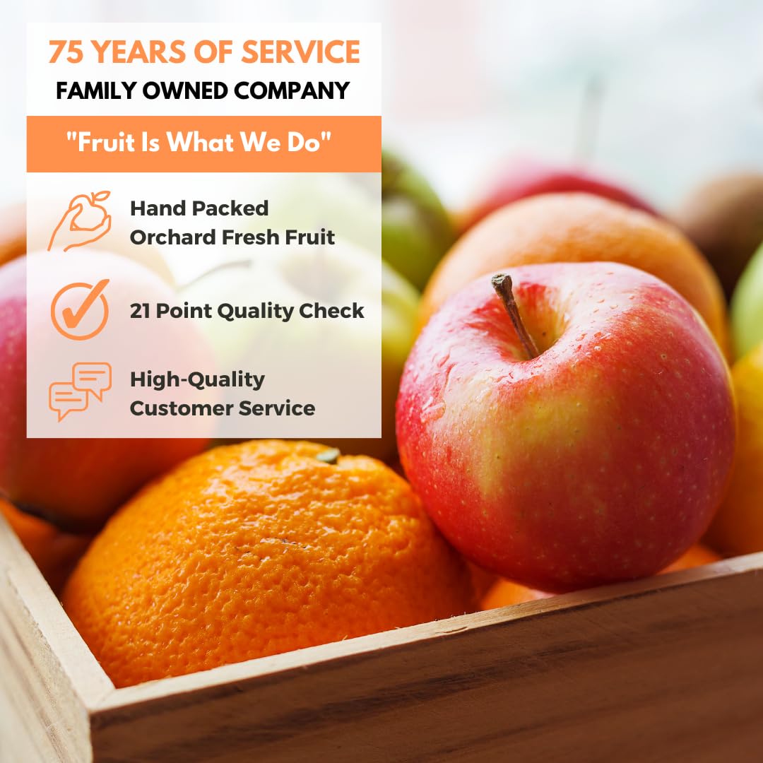 Premium Fresh Oranges Gift Box - 18 Count of Juicy, Sweet Navel Oranges - Perfect for Holidays, Corporate Gifts & Healthy Snacking