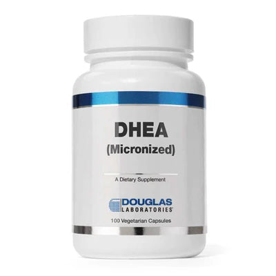 Douglas Labs DHEA 50mg Supplement - Natural Hormone Support for Energy, Vitality & Wellness - Perfect for Men & Women Over 40, Athletes & Stress Relief