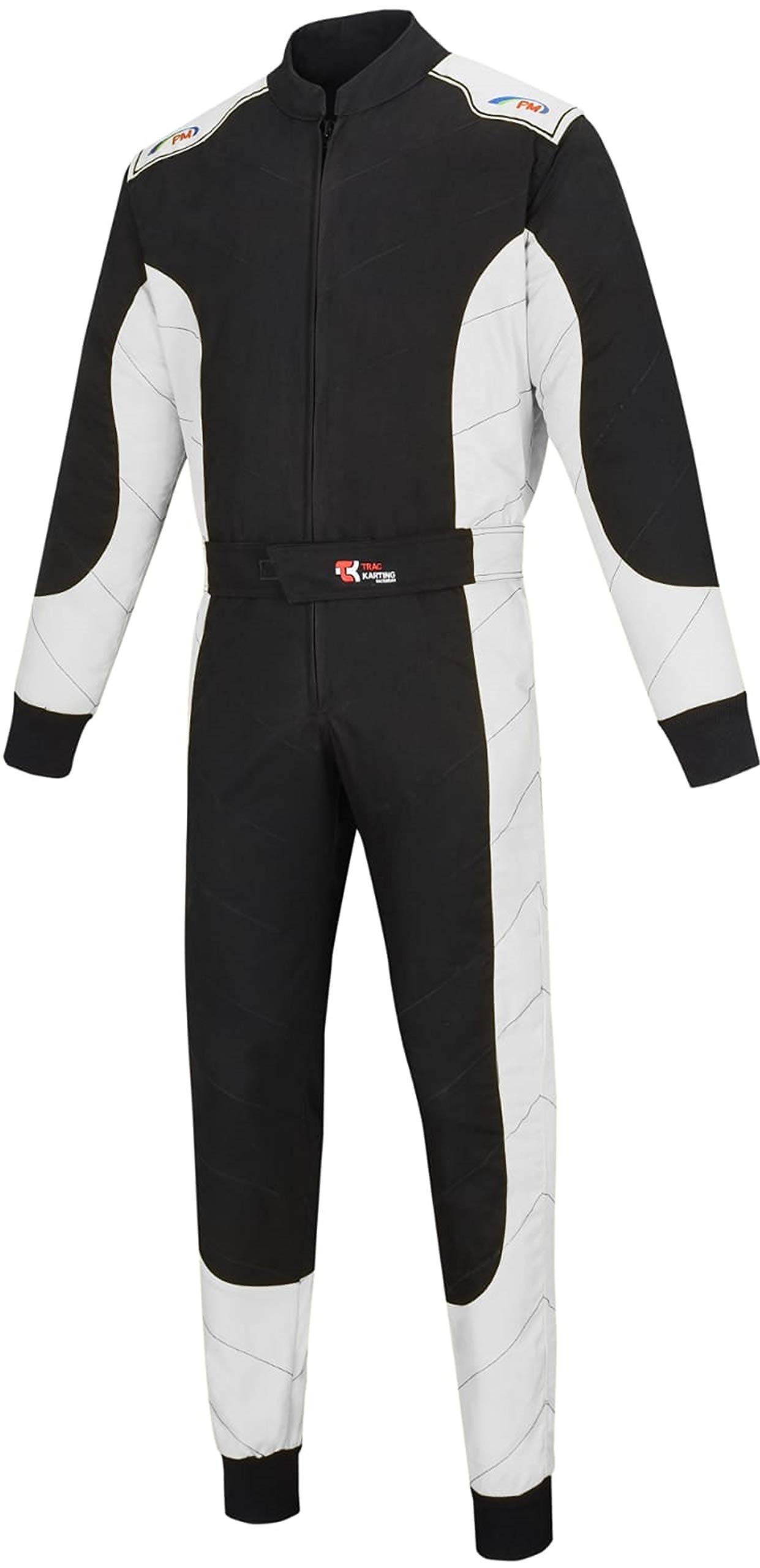High-Performance Adult Kart Racing Suit - Breathable Polycotton One-Piece Rally Suit for Men & Women - Perfect for Karting, Track Days & Motorsport Events