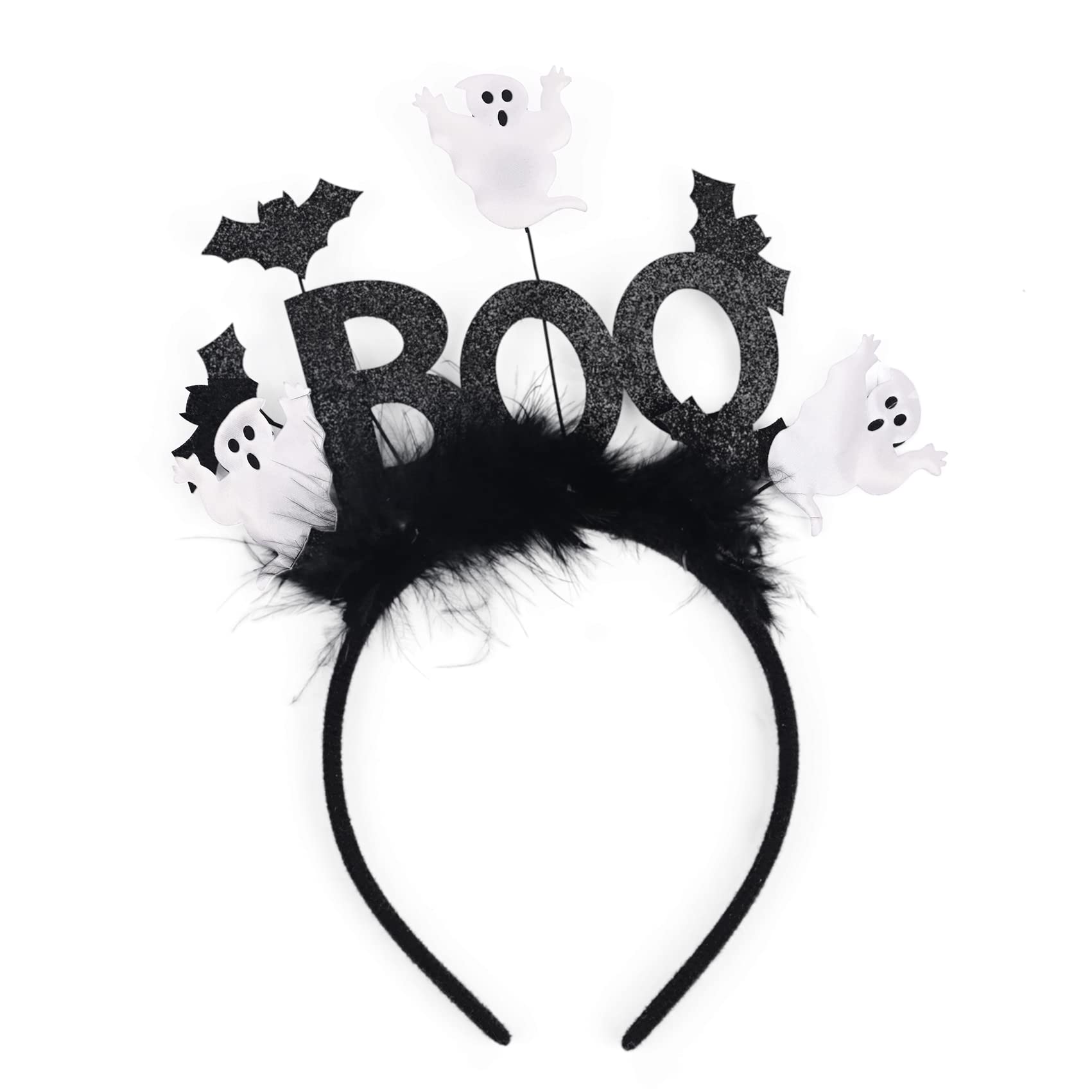 FELIZHOUSE Halloween Headbands - Pumpkin, Skeleton, Witch & Spider Hair Hoops for Women & Kids | Perfect for Cosplay, Costume Parties & Trick or Treating