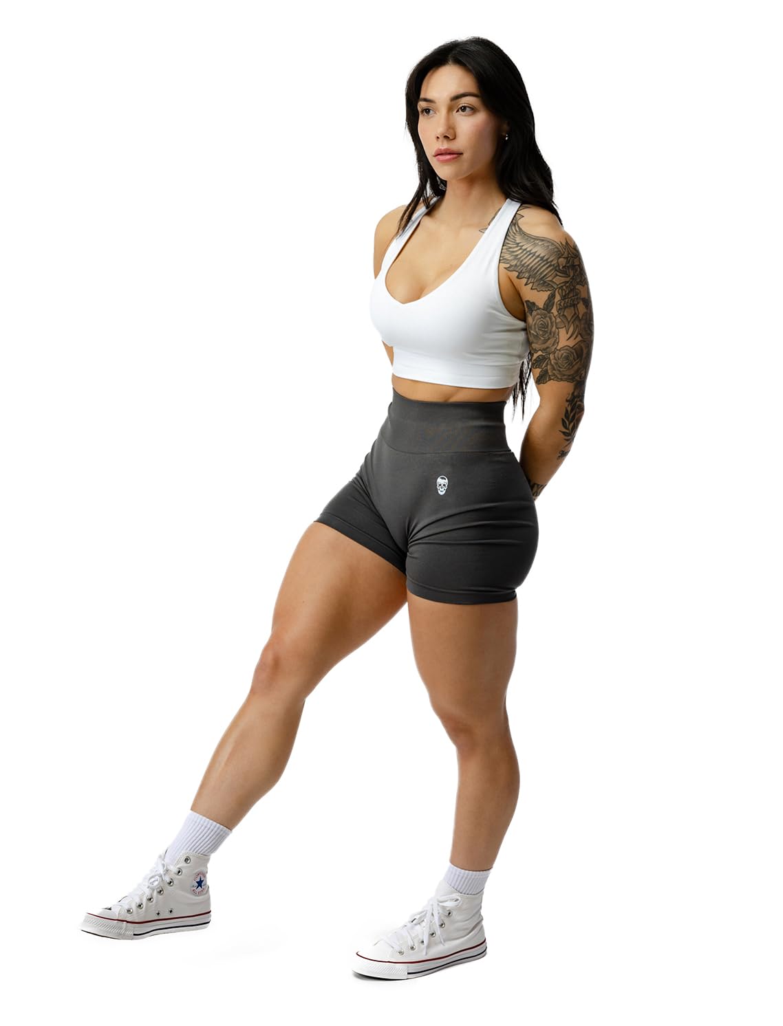 Gymreapers Infinity Seamless High Waist Workout Shorts for Women - Breathable Athletic Biker Shorts for Gym, Running, Yoga & Pilates | Perfect for Training, Lounge & Active Lifestyle