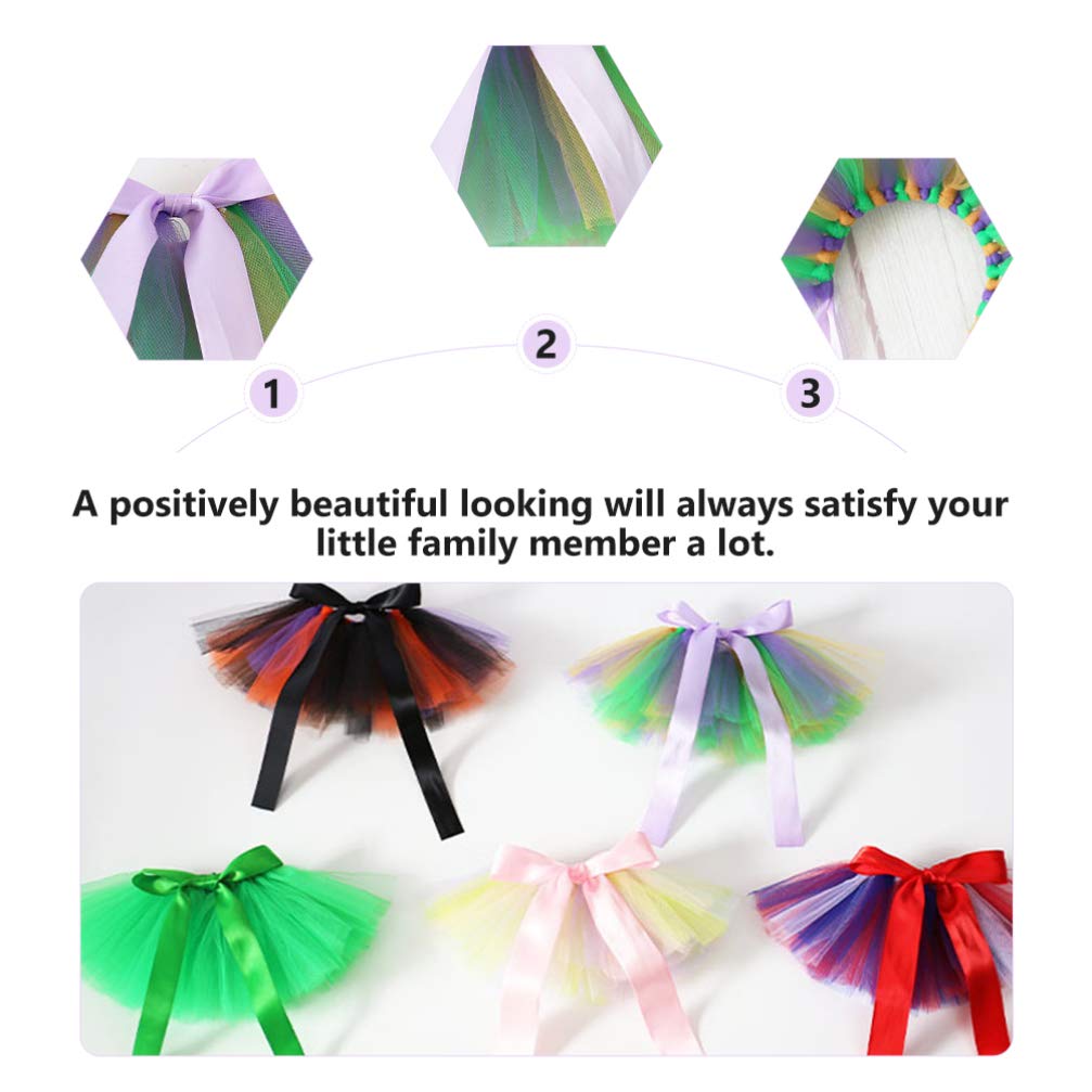 Balacoo Pet Mesh Bubble Dress - Dog Wedding & Photo Prop for Puppies & Cats