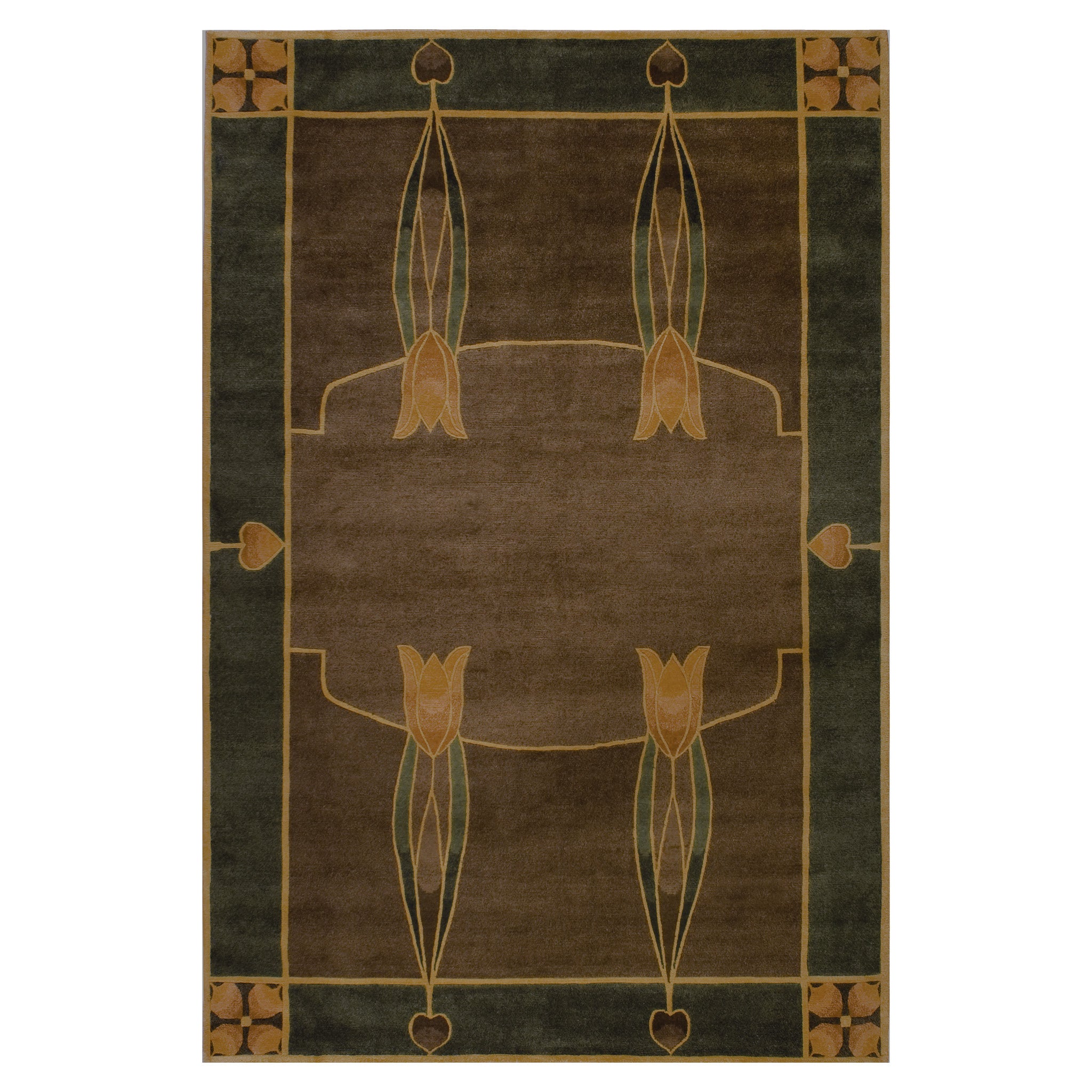 Monterey Grove Rug - Soft & Durable Area Rug for Living Room, Bedroom - Non-Slip, Washable, Eco-Friendly Home Decor