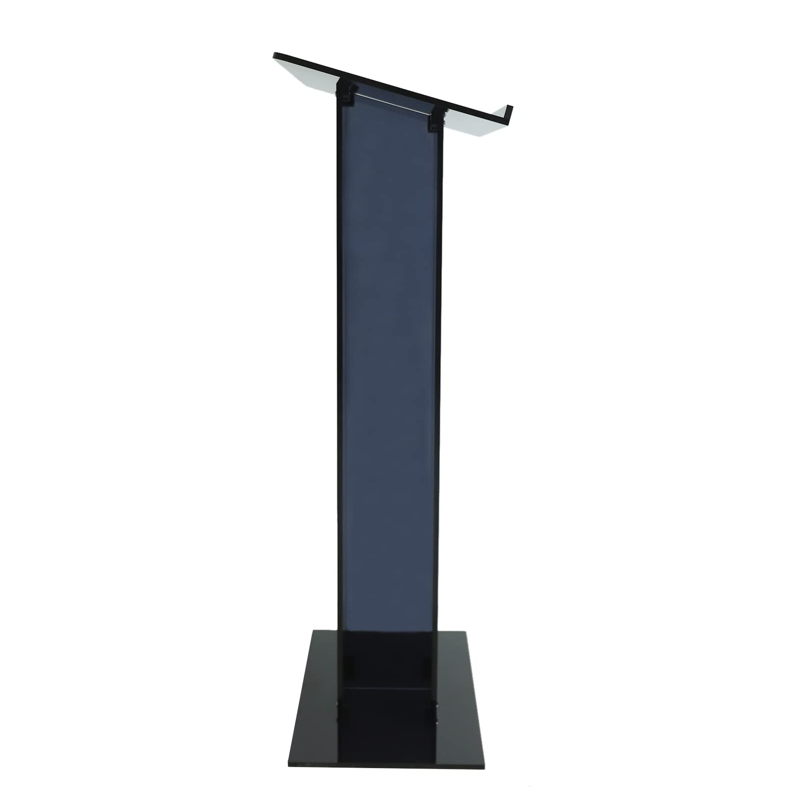 Clear Acrylic Podium Stand - Modern Plexiglass Lectern for Church, School & Events - Lightweight & Durable Display Pulpit for Presentations & Ceremonies