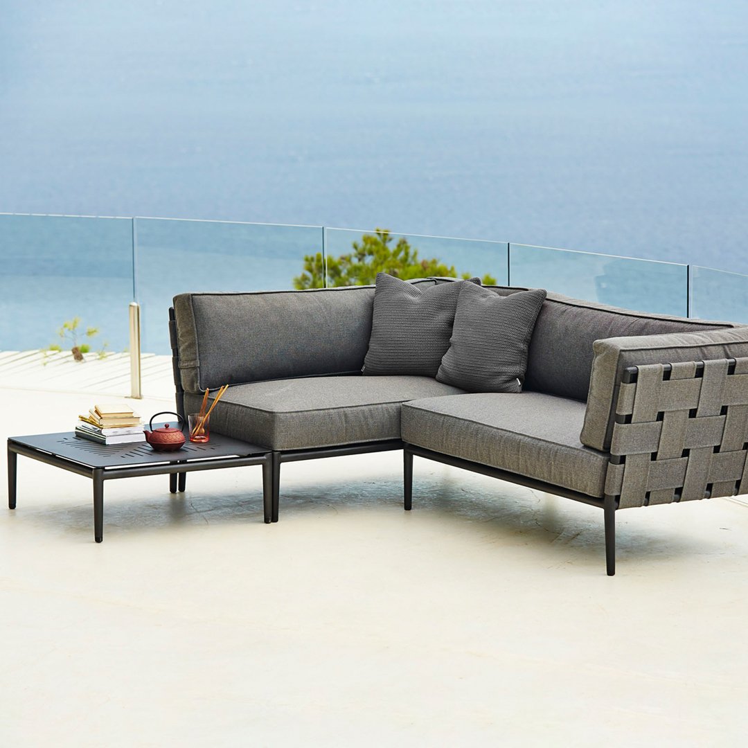 Premium Conic Outdoor Modular Sofa Set - Waterproof & UV Resistant Patio Furniture for Backyard, Garden, Poolside - Comfortable Sectional Couch with Adjustable Configurations