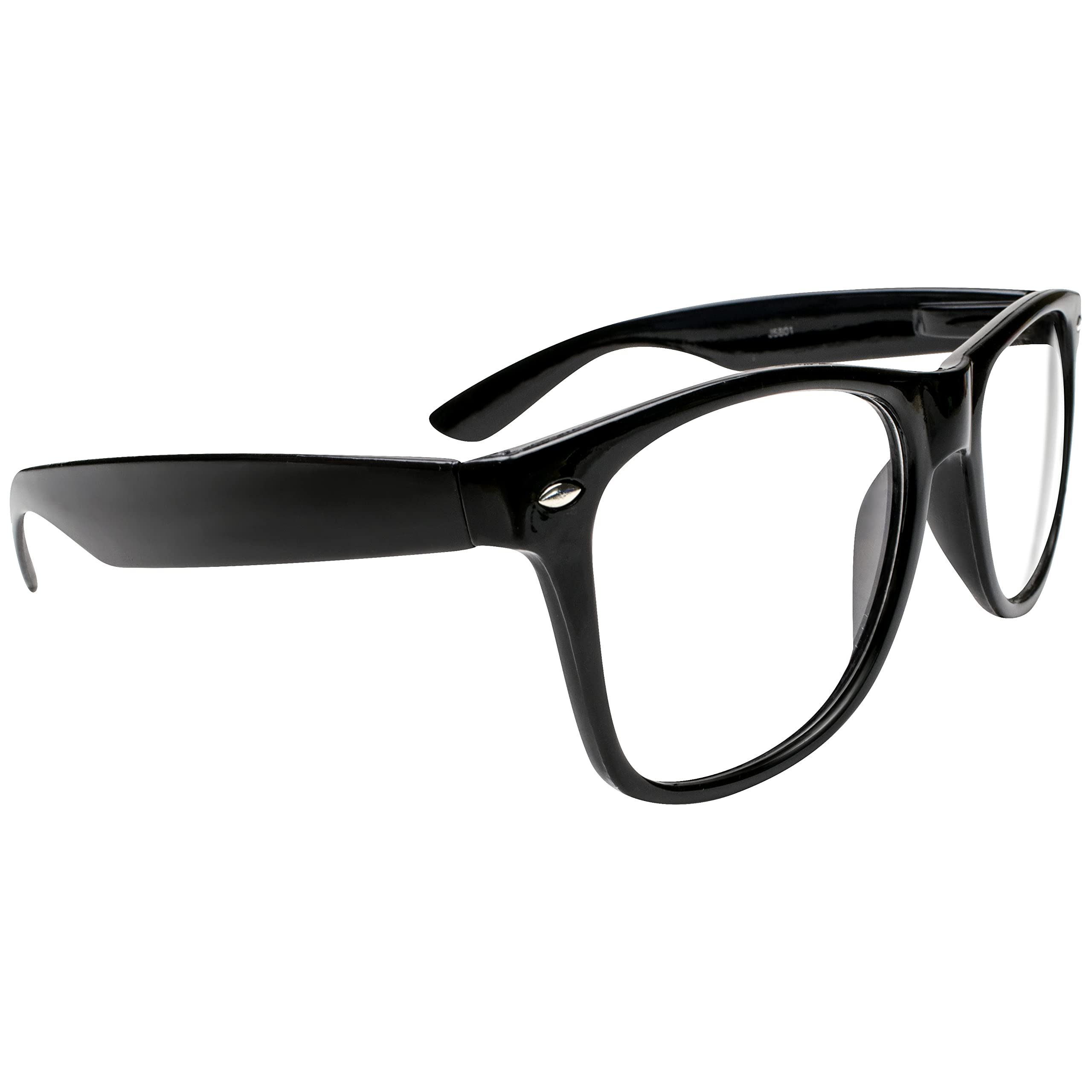 Stylish Kangaroo Fake Glasses - Retro Nerd & Hipster Costume Eyewear | Clear Non-Prescription Lenses for Men & Women | Perfect for Cosplay, Halloween, Superhero Costumes & Fashion Accessories