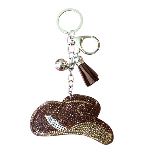 Brown Cowboy Hat (Silver)