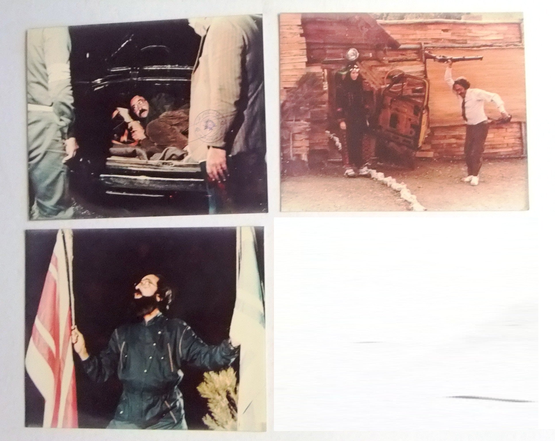 Vintage Syrian Arabic Movie Photo Set of 14 - Classic 1980s Border Film Stills Featuring Dureid Laham - Perfect for Film Collectors, Arab Cinema Enthusiasts & Home Theater Decor