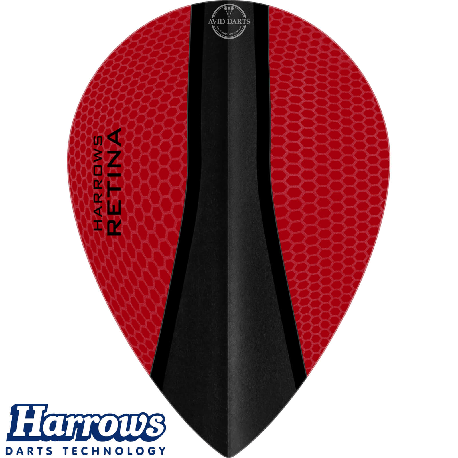 Harrows Retina X Pear Dart Flights - Premium Dart Accessories for Professional Players | Perfect for Tournaments & Practice Sessions
