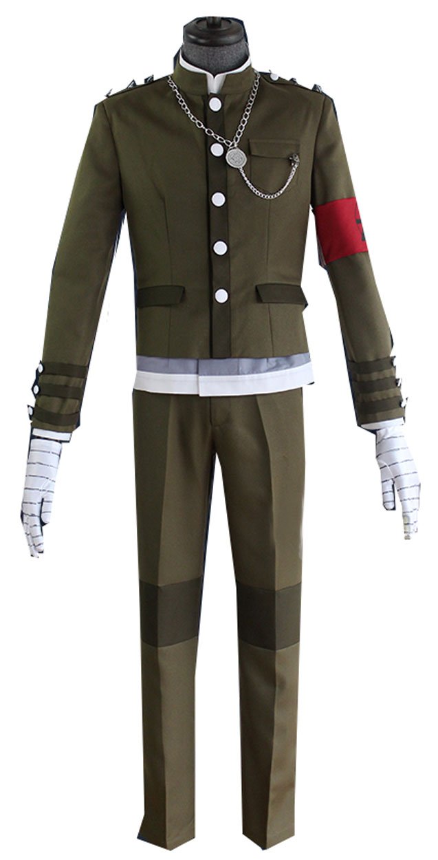 Cosnew Anime Korekiyo Shinguji Jacket Outfits Uniform Cosplay Costume - Official Licensed Danganronpa Character Costume for Halloween, Conventions & Cosplay Events