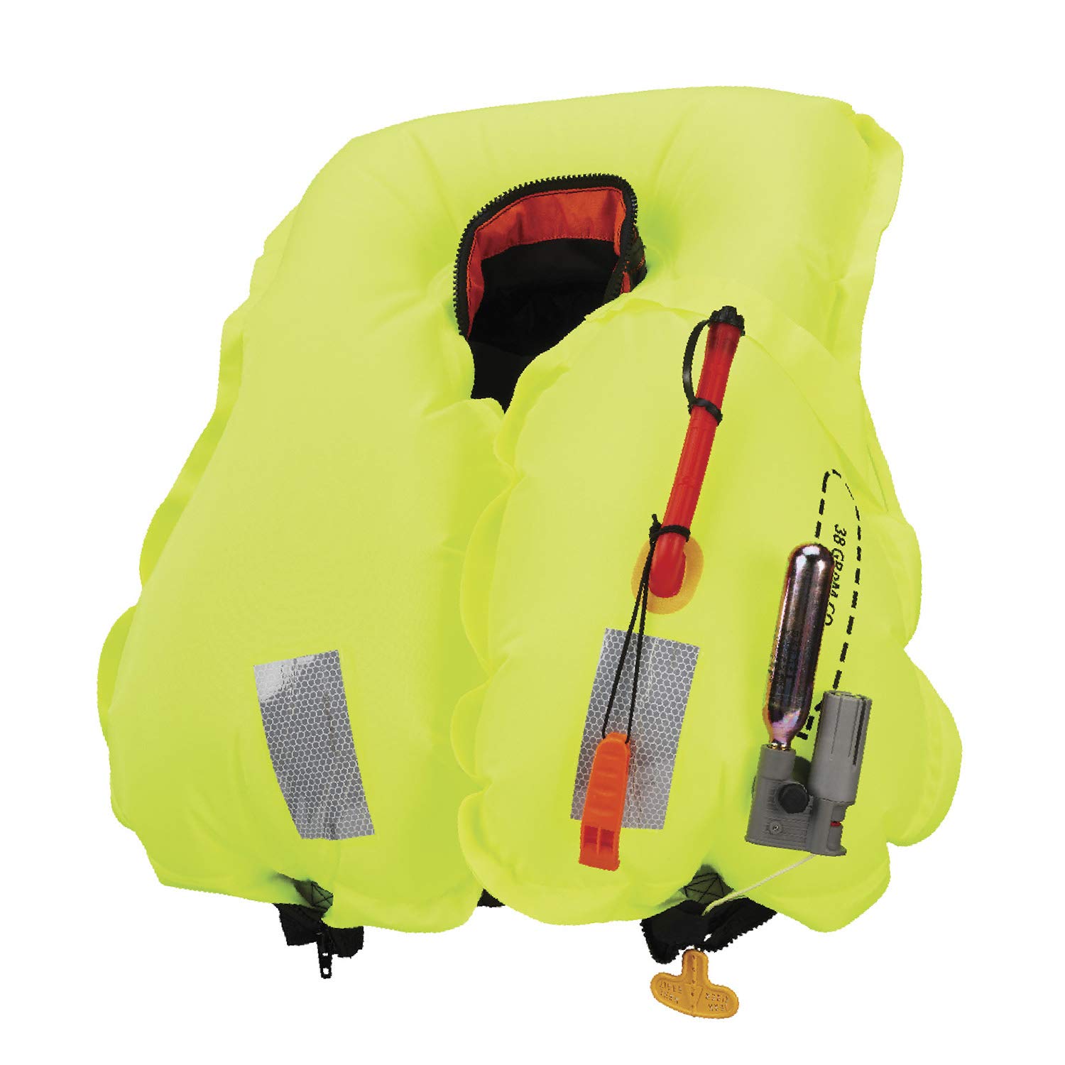 BLUESTORM Arcus 40 Automatic Inflatable Life Jacket for Adults - US Coast Guard Approved PFD | Boating, Kayaking, Fishing & Water Sports Safety Gear