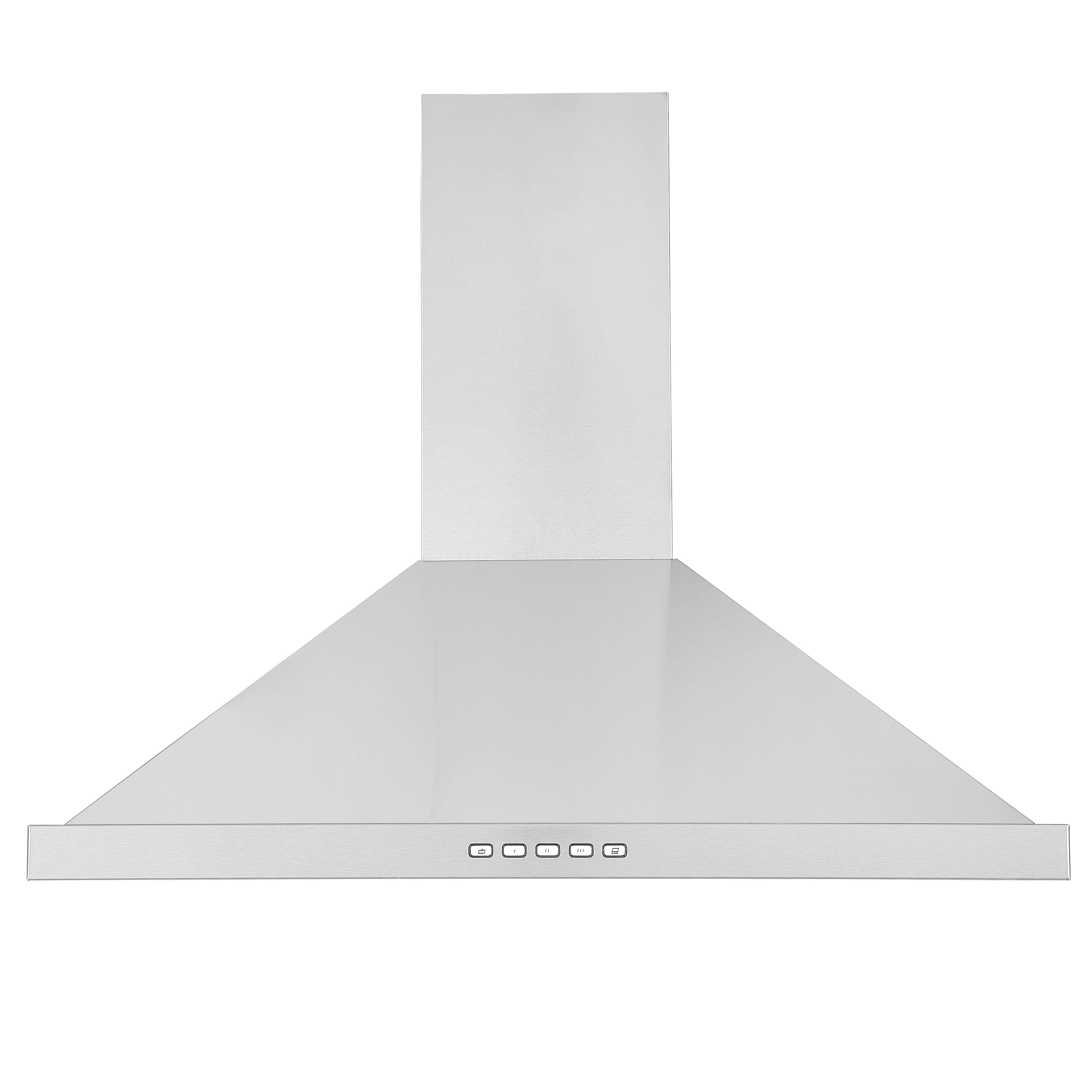 30 Inch Stainless Steel Convertible Wall Mount Range Hood - Powerful Kitchen Ventilation for Home Cooking, Grilling & Baking