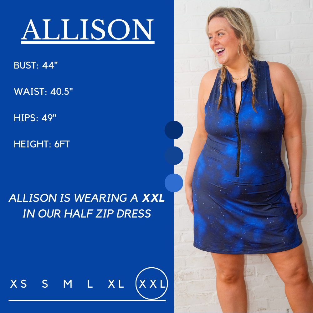 Stellar Half Zip Dress for Women - Stylish & Comfortable Pullover Dress for Casual Wear, Office, or Date Night