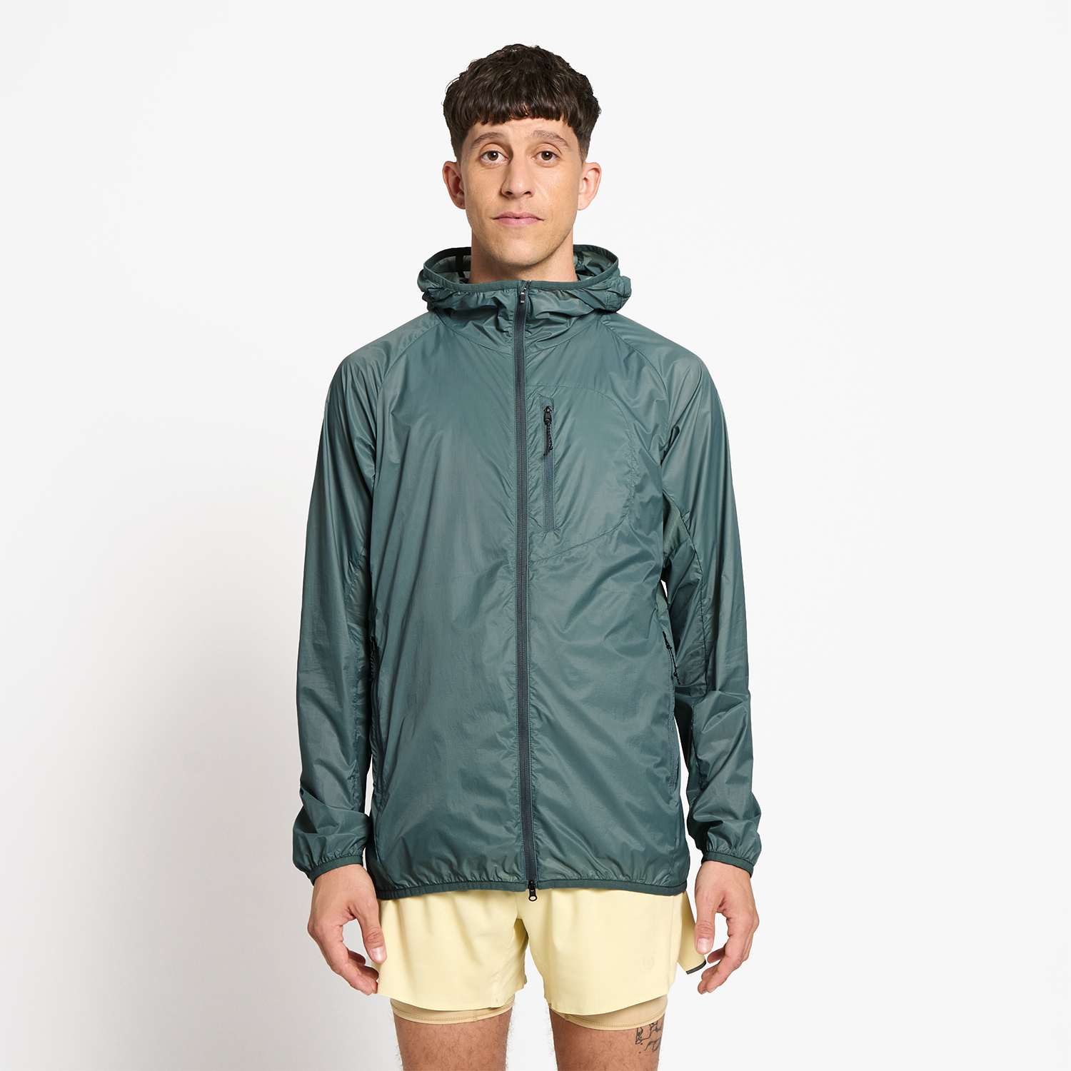 Ciele Men's VNT Jacket - Lightweight Running Jacket for Men, Water-Resistant Windbreaker with Reflective Details - Perfect for Jogging, Hiking & Outdoor Activities