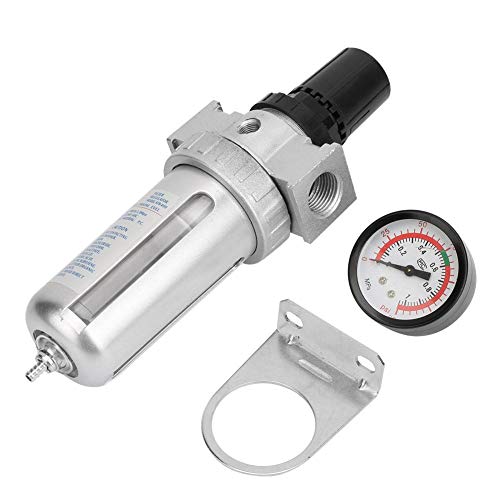 High-Quality Air Filter Regulator for Compressed Air Systems | Pneumatic Pressure Reducing Valve with Mount Connection | Ideal for Industrial, Automotive & HVAC Applications