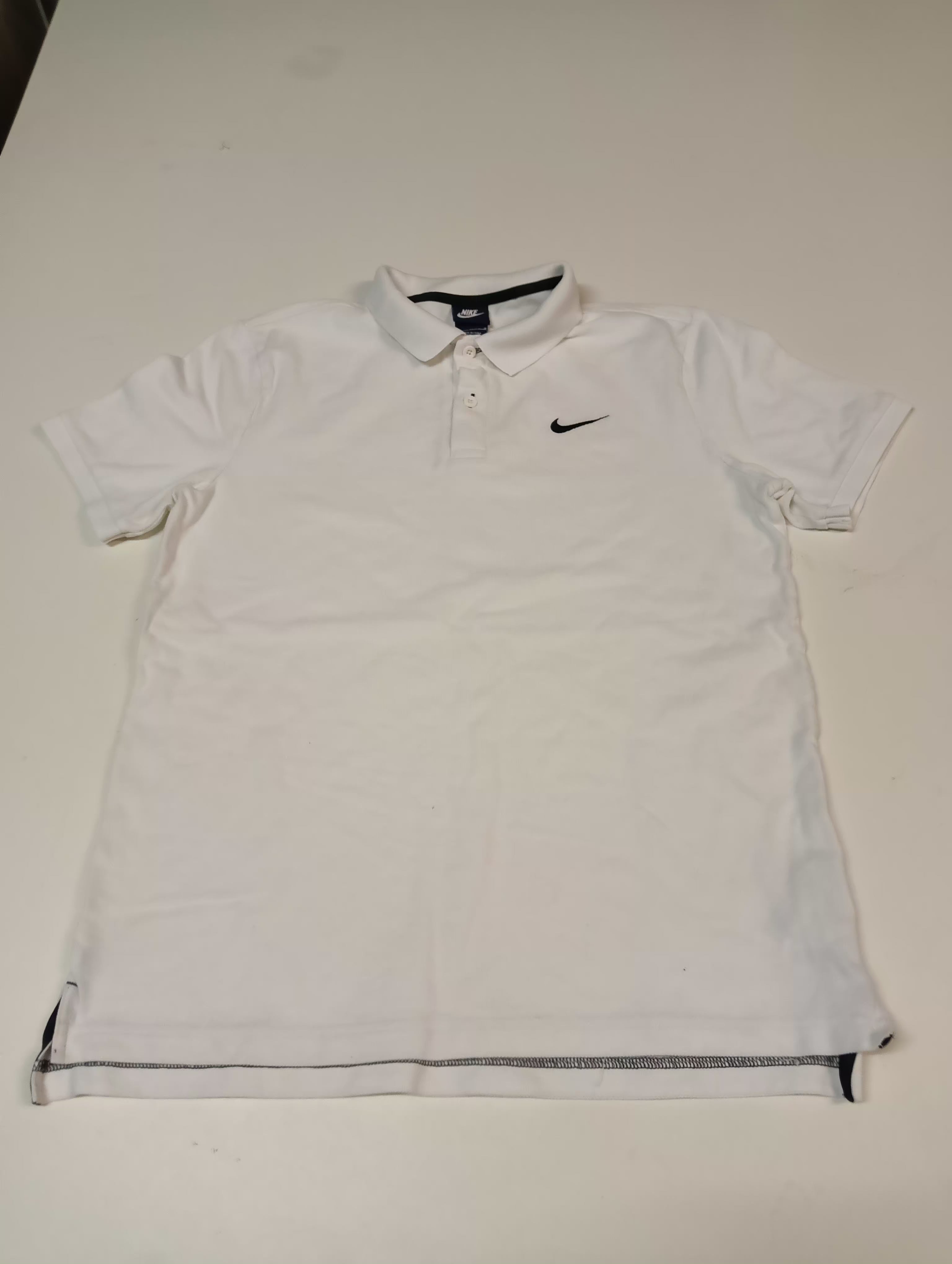 Nike Vintage Polo Shirt for Men - Classic Cotton Short Sleeve Casual Top (Size M, Style 1702) | Perfect for Golf, Office Wear & Everyday Outfits