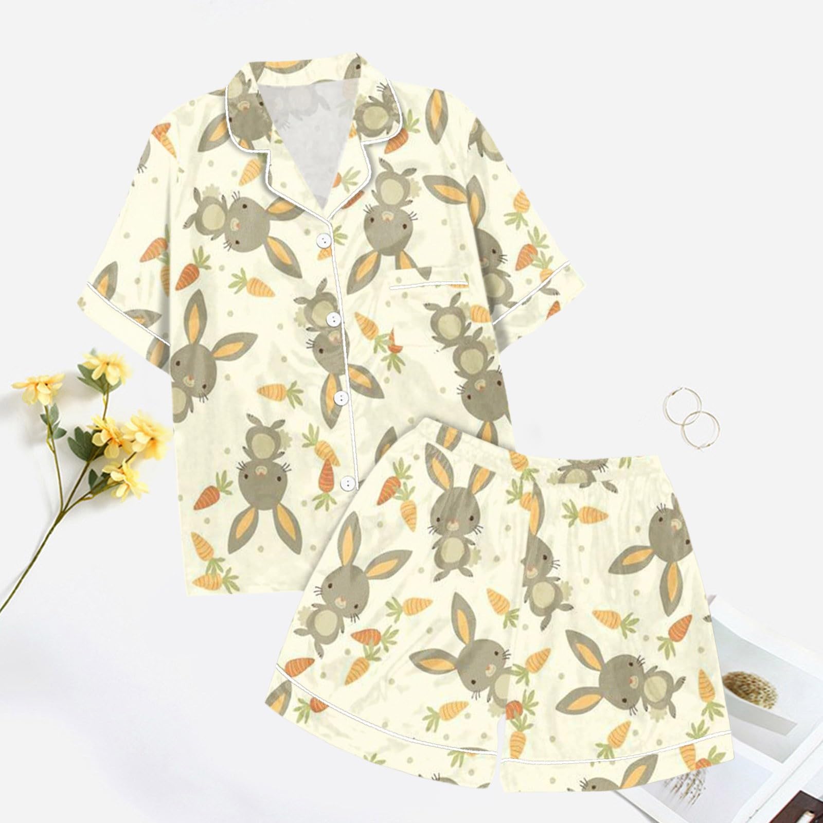 **Women's Lingerie & Lounge Sets - Soft Pajama Shorts & Comfortable Sleepwear for Relaxing at Home, Lounging, or Bedtime**