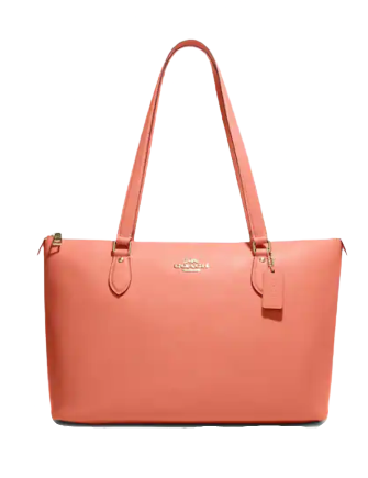 Coach Gallery Tote Bag - Premium Leather Handbag for Women | Work, Travel & Everyday Use