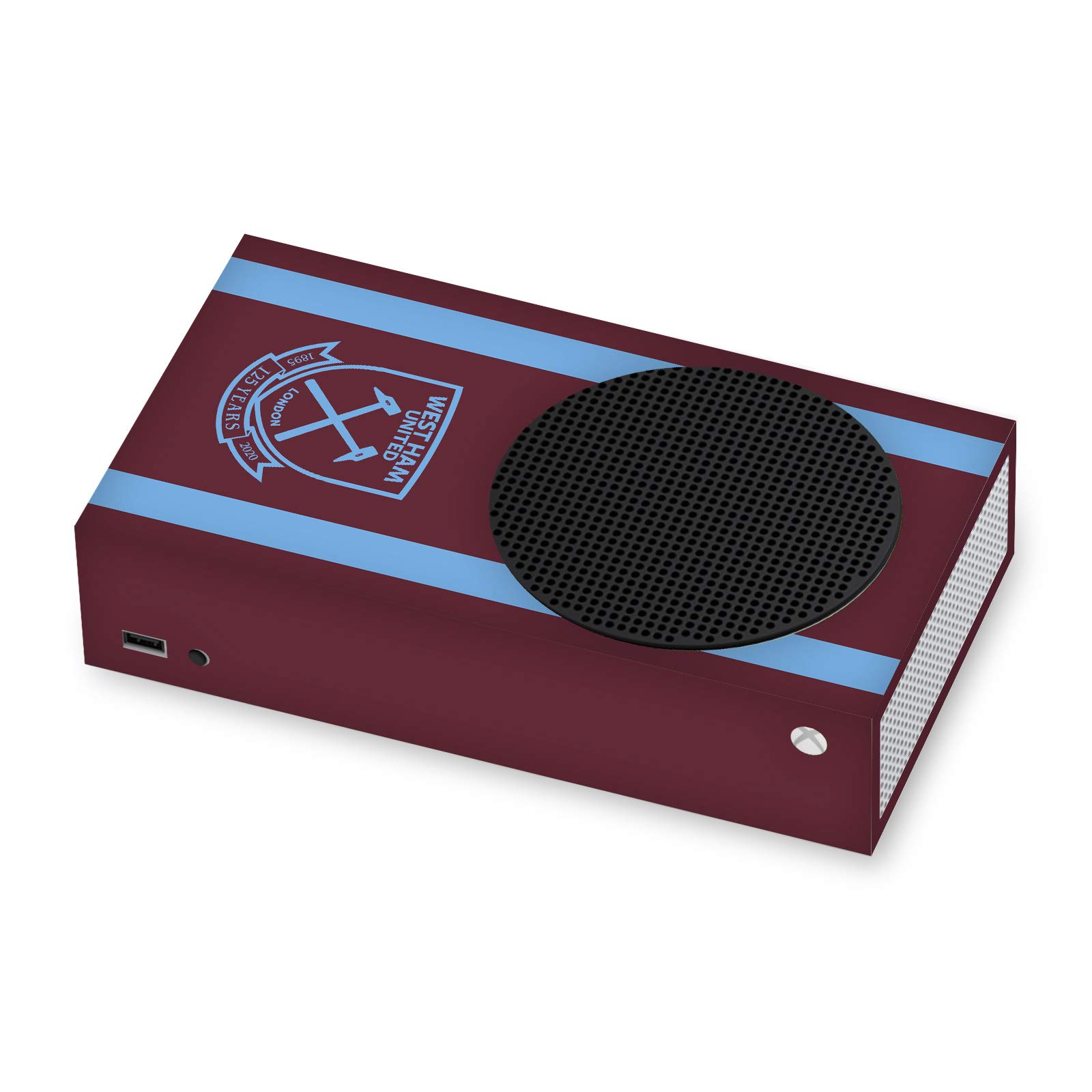Official West Ham United FC Jersey 2020/21 Kit Vinyl Sticker - Compatible with Xbox Series S Console - Gaming Skin for Home & Office Decor
