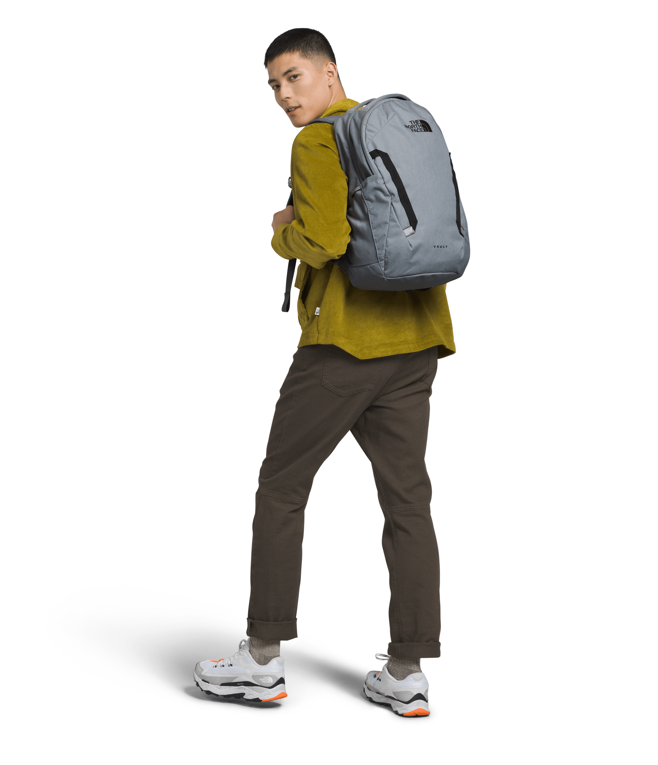 The North Face Vault Backpack - Durable Laptop Backpack for Men & Women - Water-Resistant School, Travel & Hiking Daypack - Fits 15